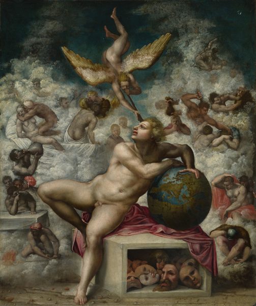 The Dream of Human Life by Michelangelo