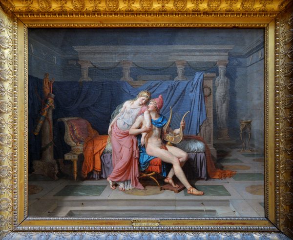 Paris and Helen by Jacques-Louis David