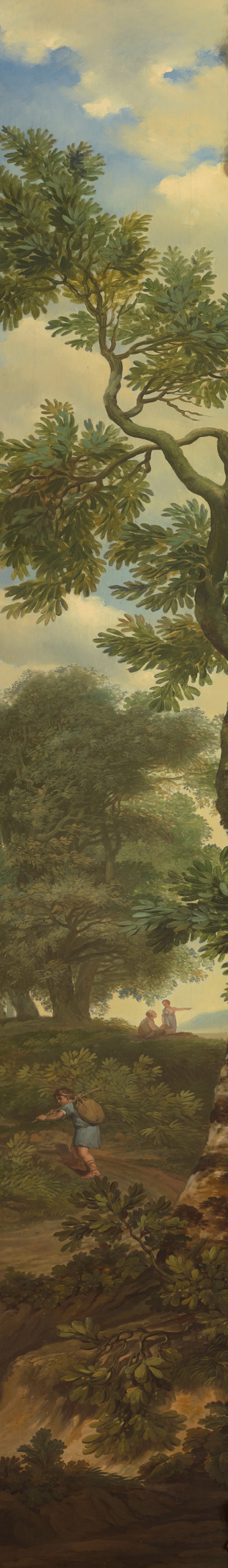 Arcadisch landschap met een reiziger Rijksmuseum Amsterdam SK-A-4854-H by Jurriaen Andriessen