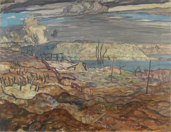 Green Crassier, 1918 by A. Y. Jackson