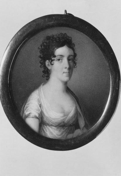 Fredrika Dorotea Vilhelmina, 1781-1826, drottning av Sverige (enligt Gripsholmsinventariet) by After Johann Heinrich Schröder
