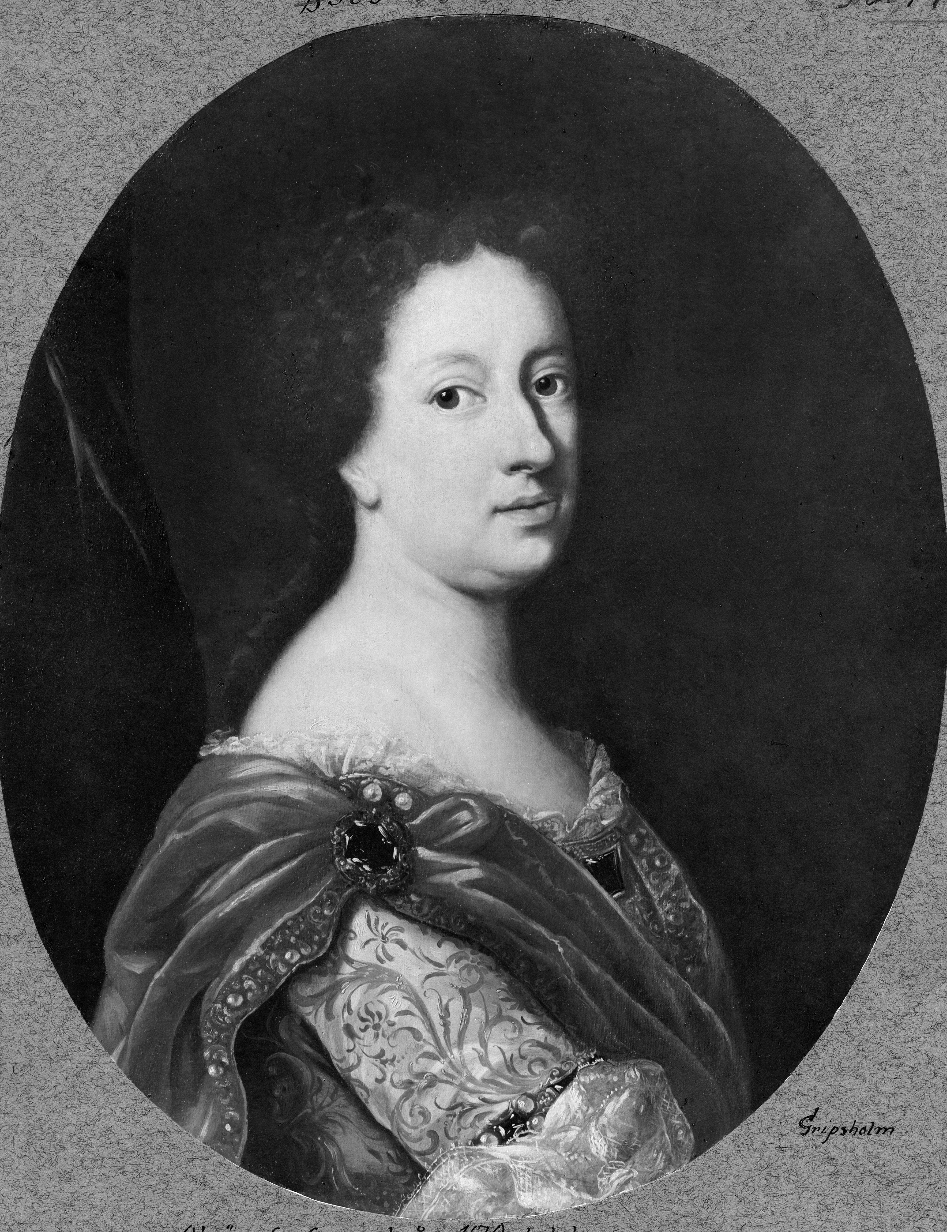 Okänd kvinna by Jacob Ferdinand Voet