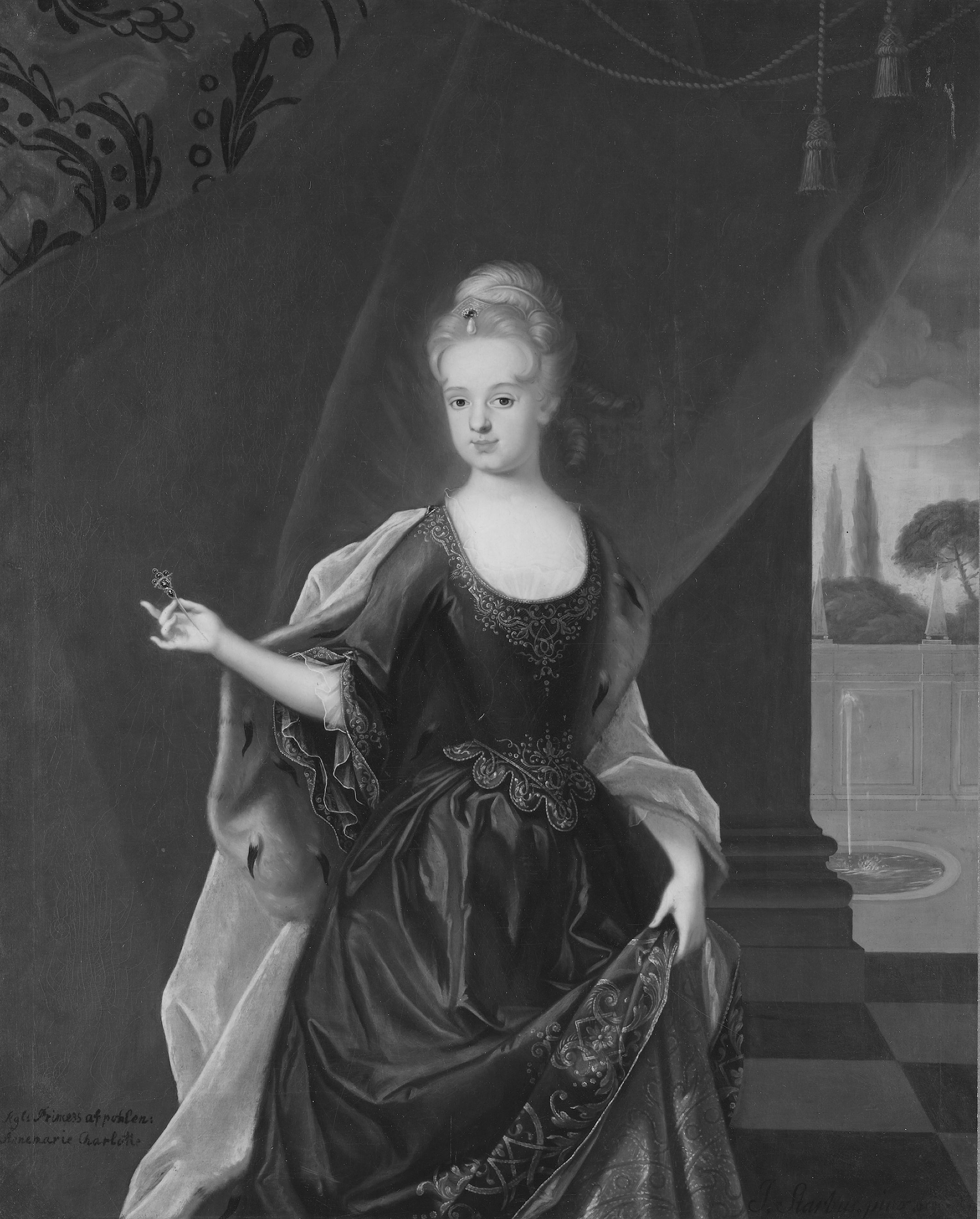 Maria Leszczynska, 1703-1768, prinsessa av Polen, drottning av Frankrike by Johan Starbus