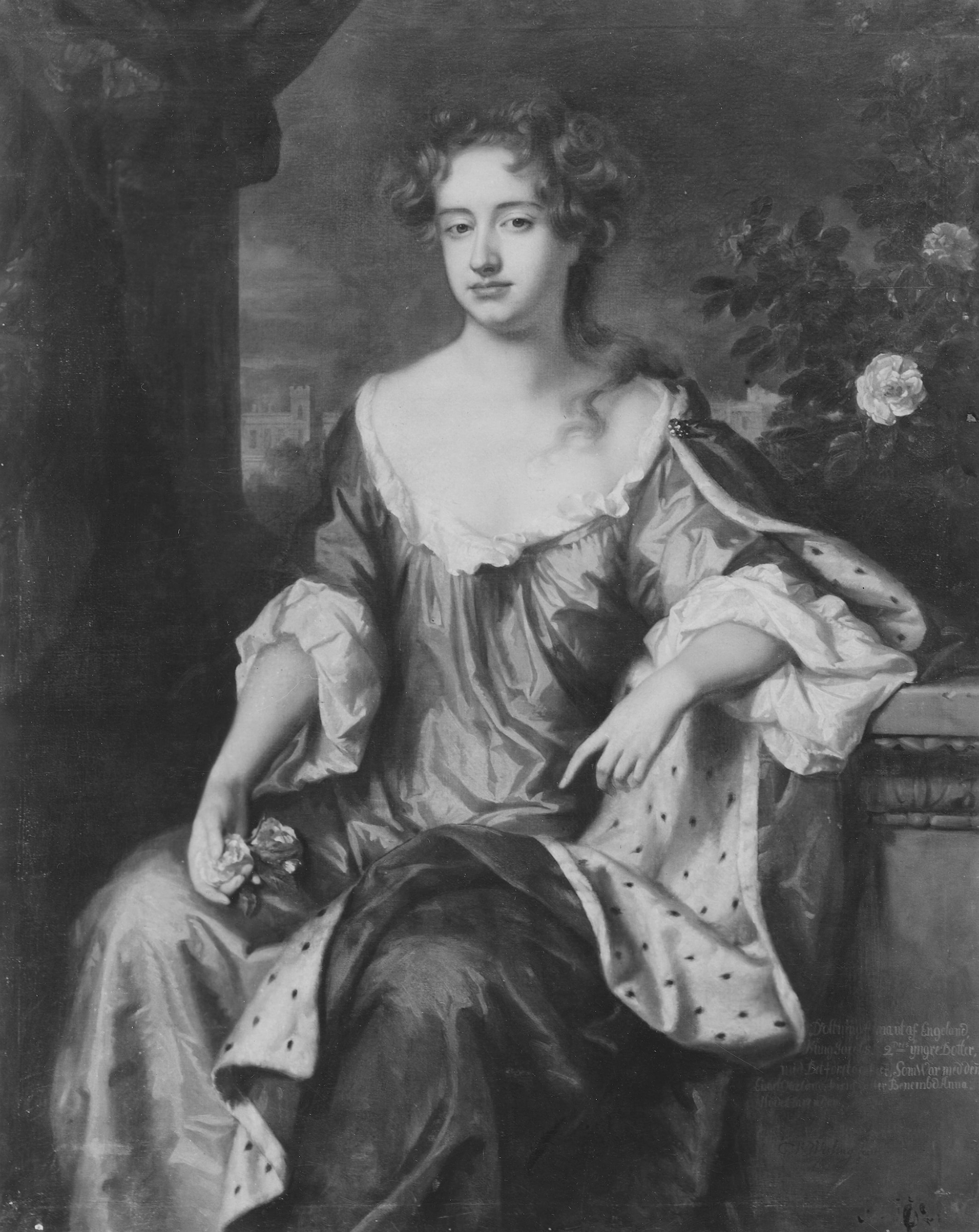 Anna Stuart, 1665-1714, drottning av England by Willem Wissing