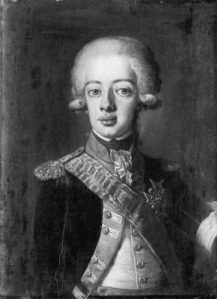 Gustav IV Adolf, 1778 - 1837, kung av Sverige by Per Krafft the Elder