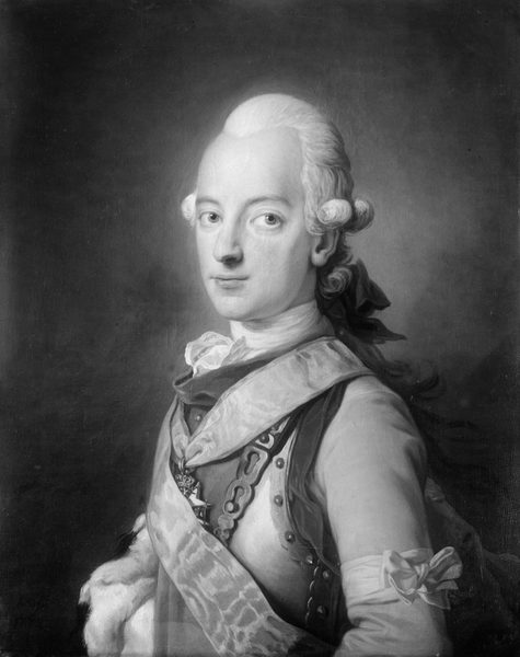 Karl XIII, 1748-1818, kung av Sverige och Norge by Per Krafft the Elder