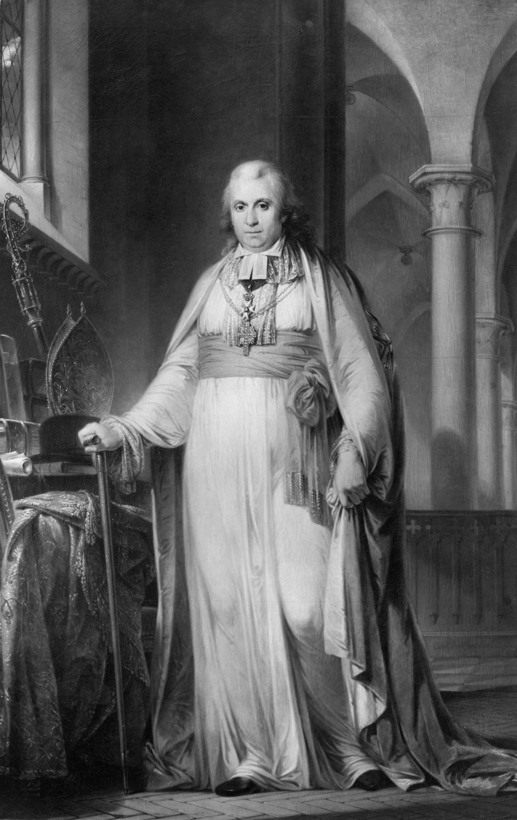 Jakob Axelsson Lindblom, 1746-1819 by Carl Frederik von Breda