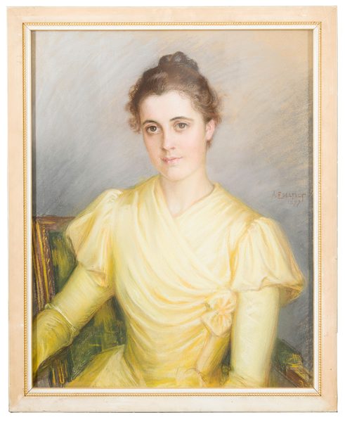 Mrs Lamberg, née Kjellberg by Albert Edelfelt
