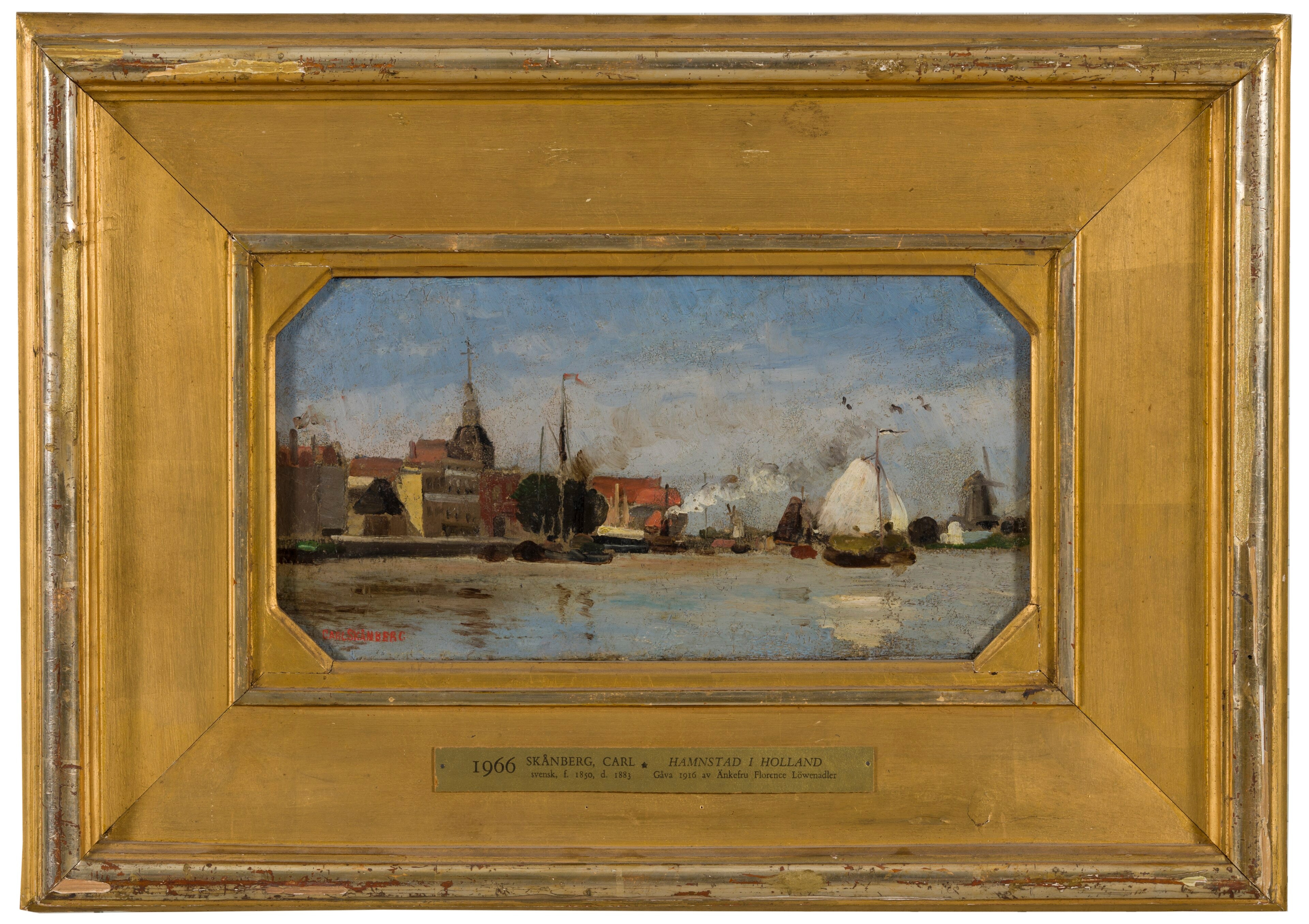 Dutch Seaport by Carl Skånberg