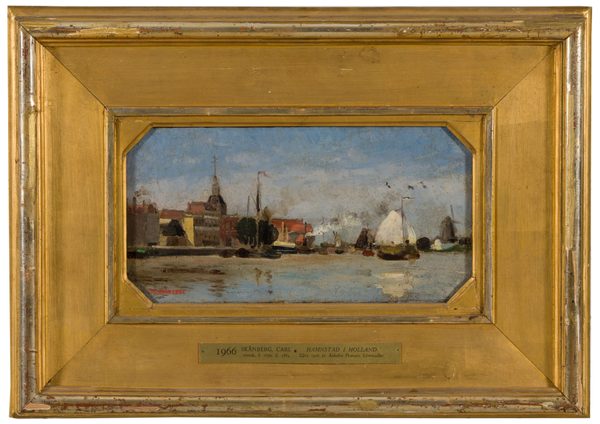 Dutch Seaport by Carl Skånberg