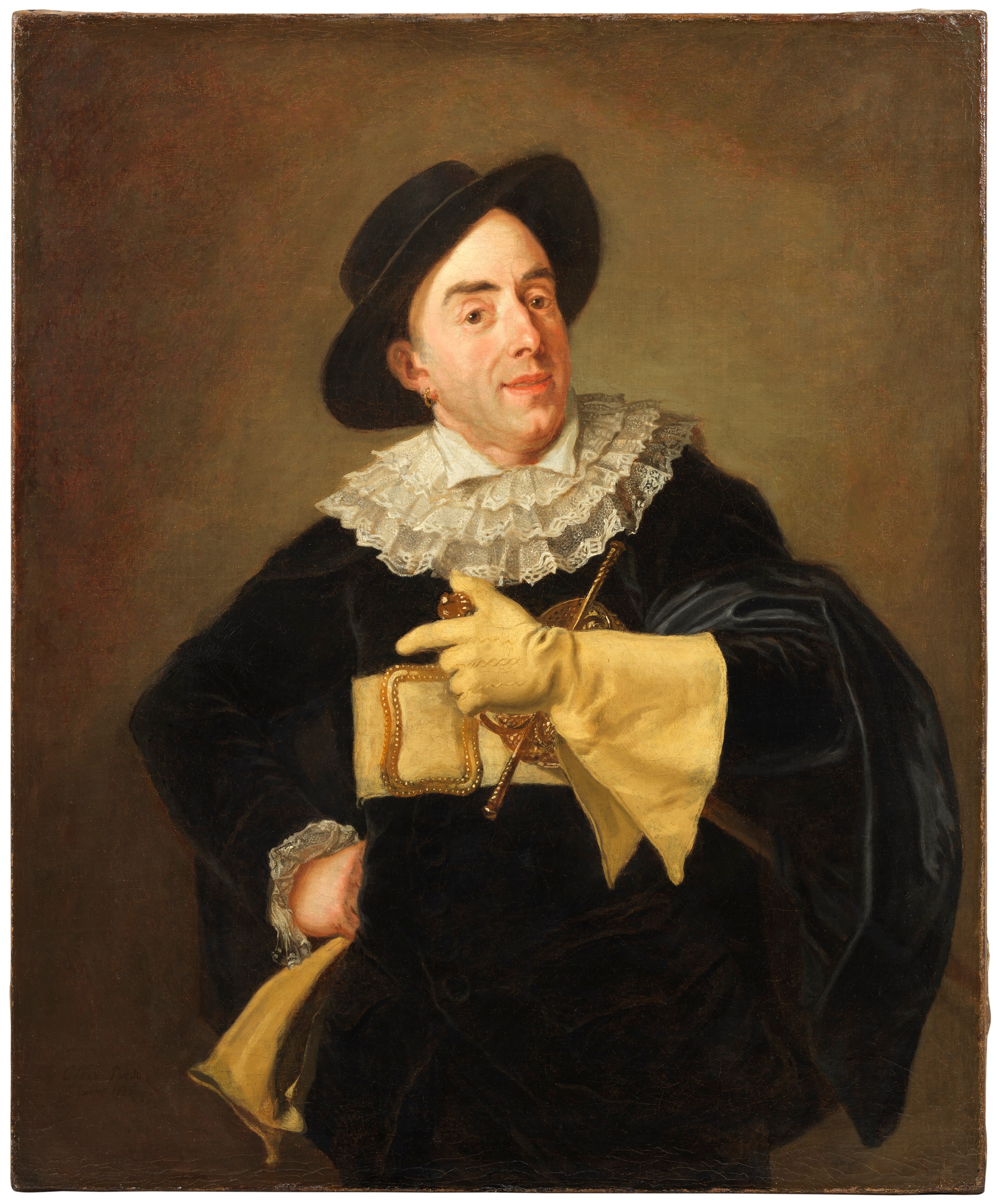 Portrait of the Actor Saint-Ange by Carl Frederik von Breda