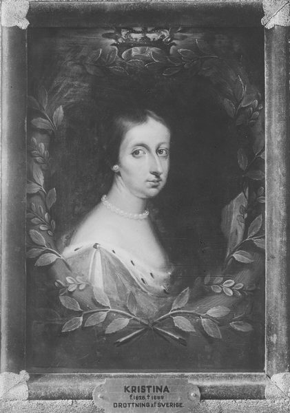 Christina, 1626-1689, Queen of Sweden by Abraham Wuchters