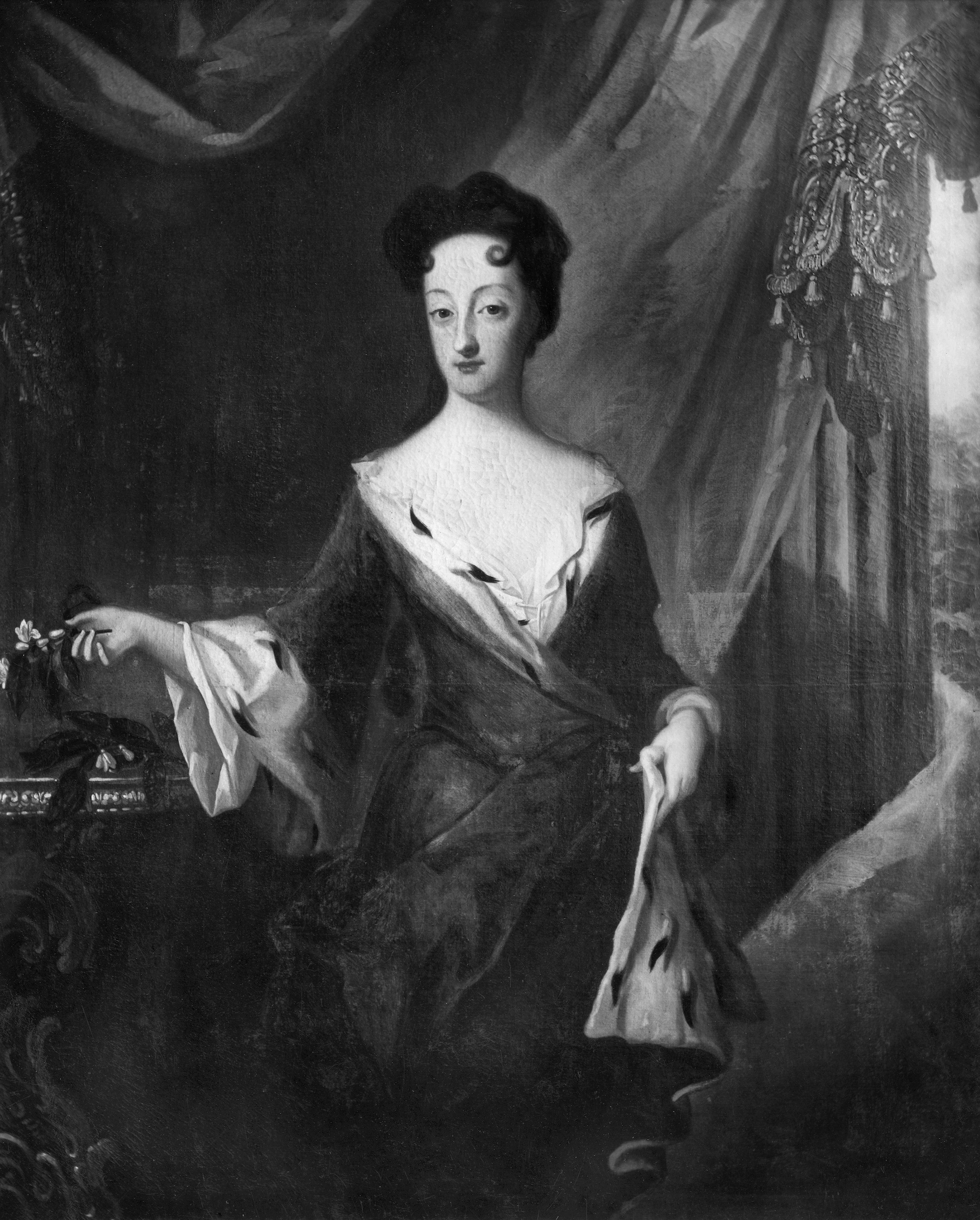 Ulrika Eleonora t.Y. (1688-1741), queen of Sweden, married to Fredrik I of Sweden by David von Krafft