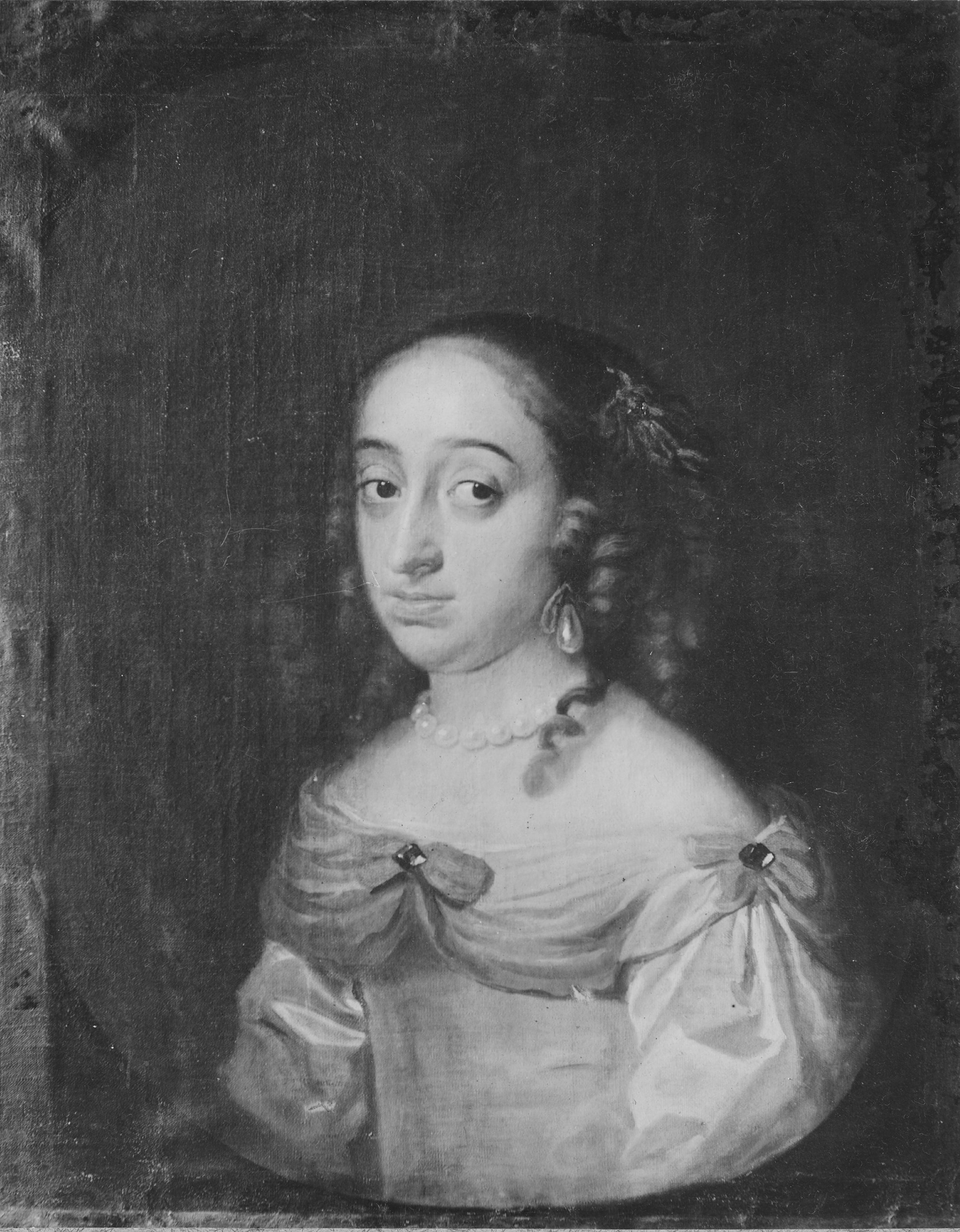 Anna Dorotea, 1640-1713, prinsessa av Holstein-Gottorp, abbedissa i Quedlingburg by Abraham Wuchters