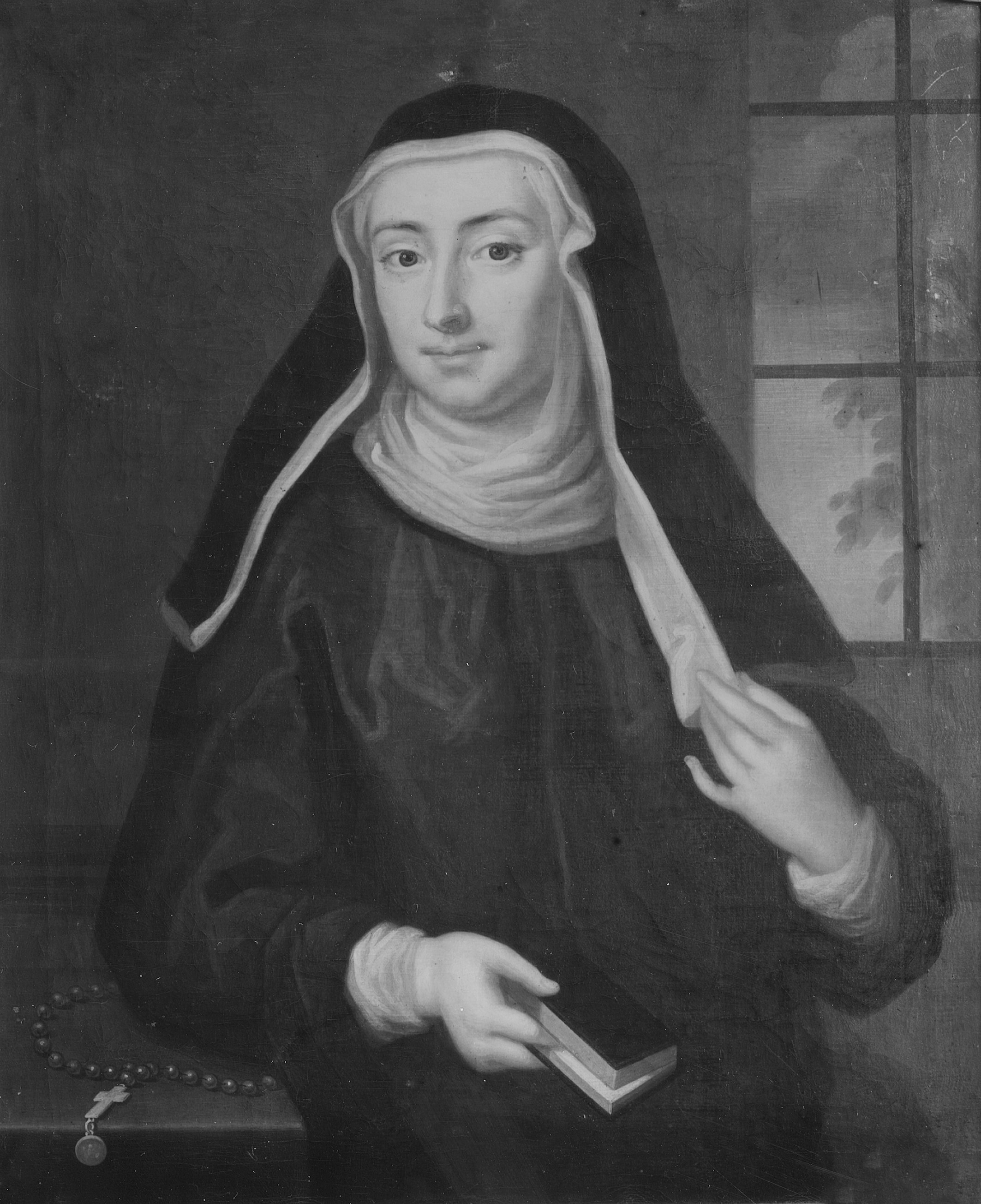 Sophia Emerentia von Dellwig, 1727-1783, grevinna, abbedissa i Vadstena adliga jungfrustift, gift med greve Henning Adolf Gyllenborg by Lorens Pasch the Elder