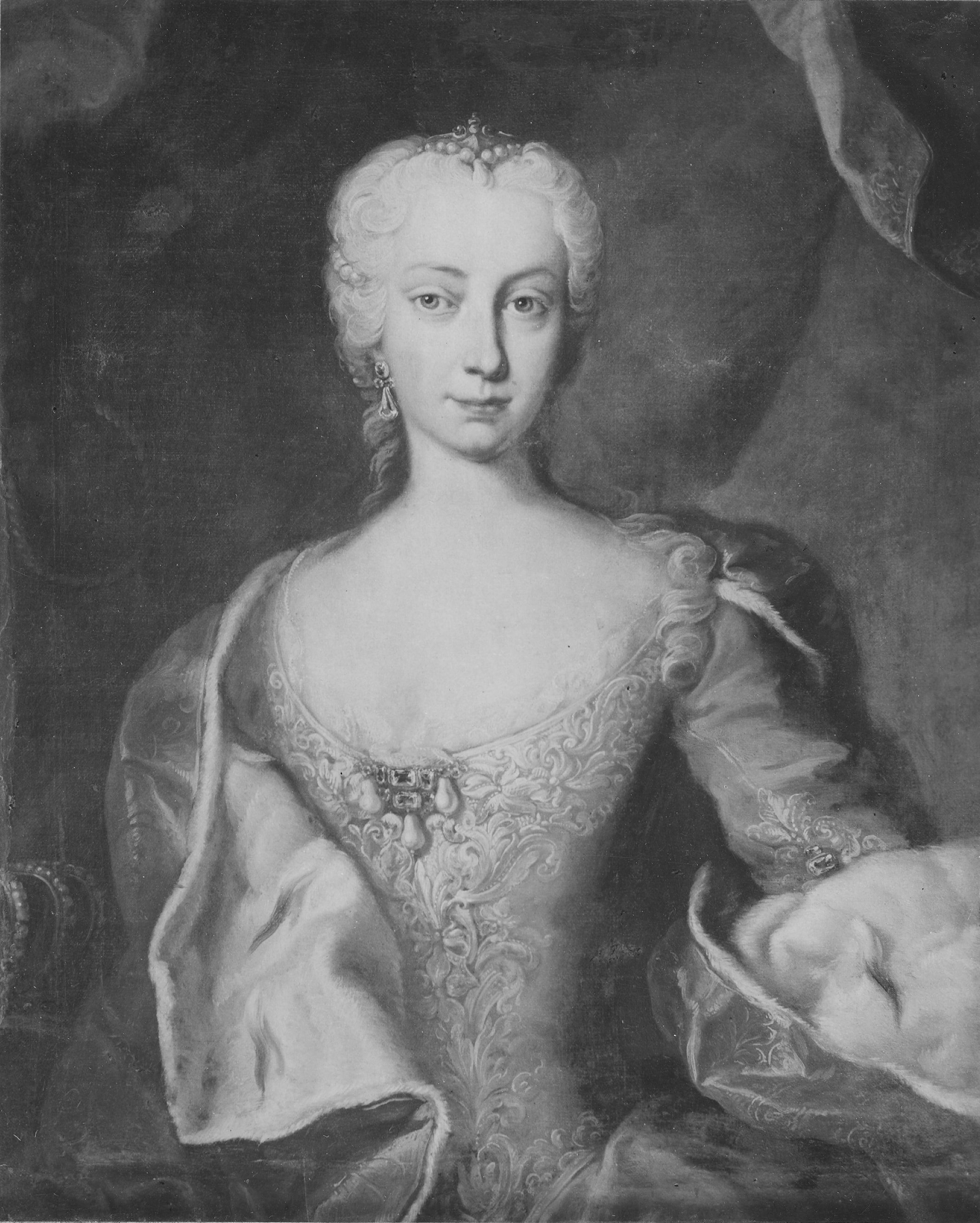 Maria Teresia, 1717-80, tysk-romersk kejsarinna, drottning av Böhmen by Martin van Meytens
