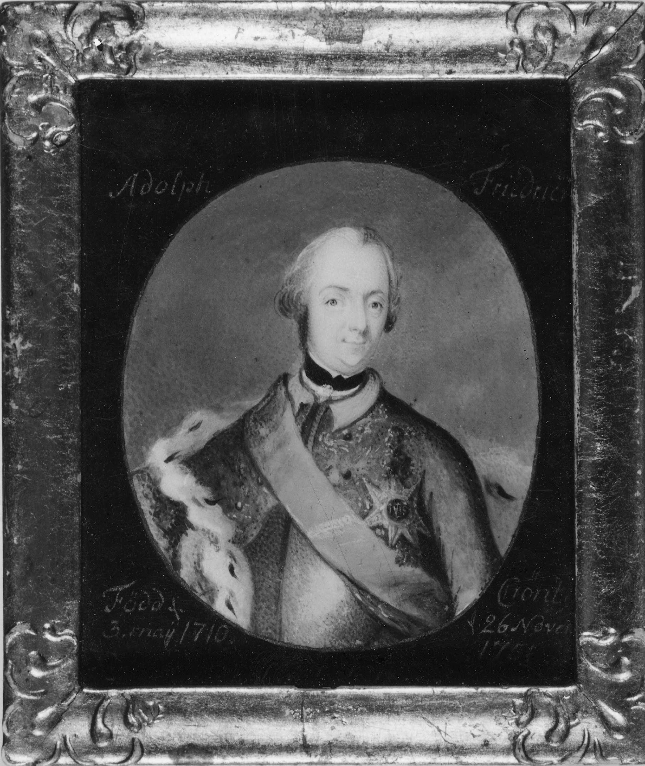 Adolf Fredrik (1710-1771) by Gustaf Lundberg