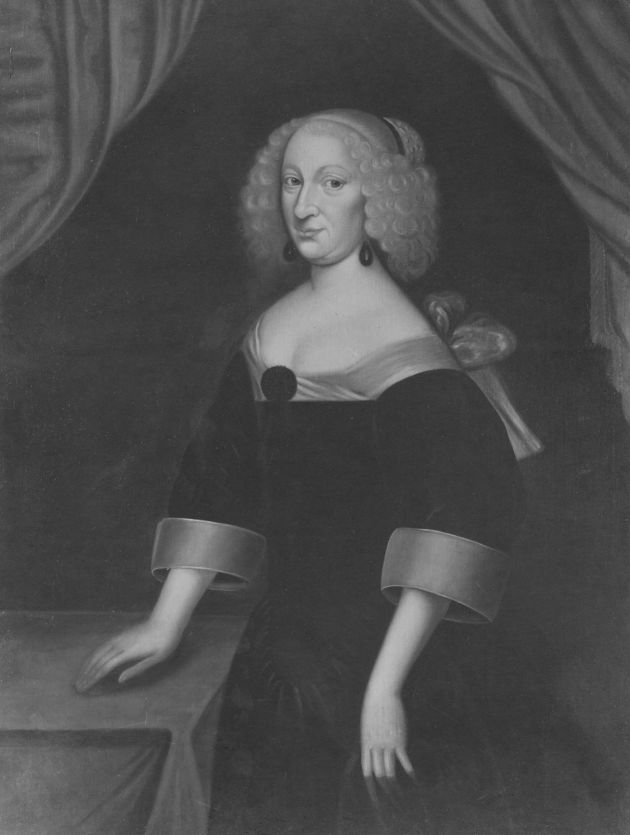 Maria Eleonora, 1599-1655, drottning av Sverige prinsessa av Brandenburg by Jacob Heinrich Elbfas