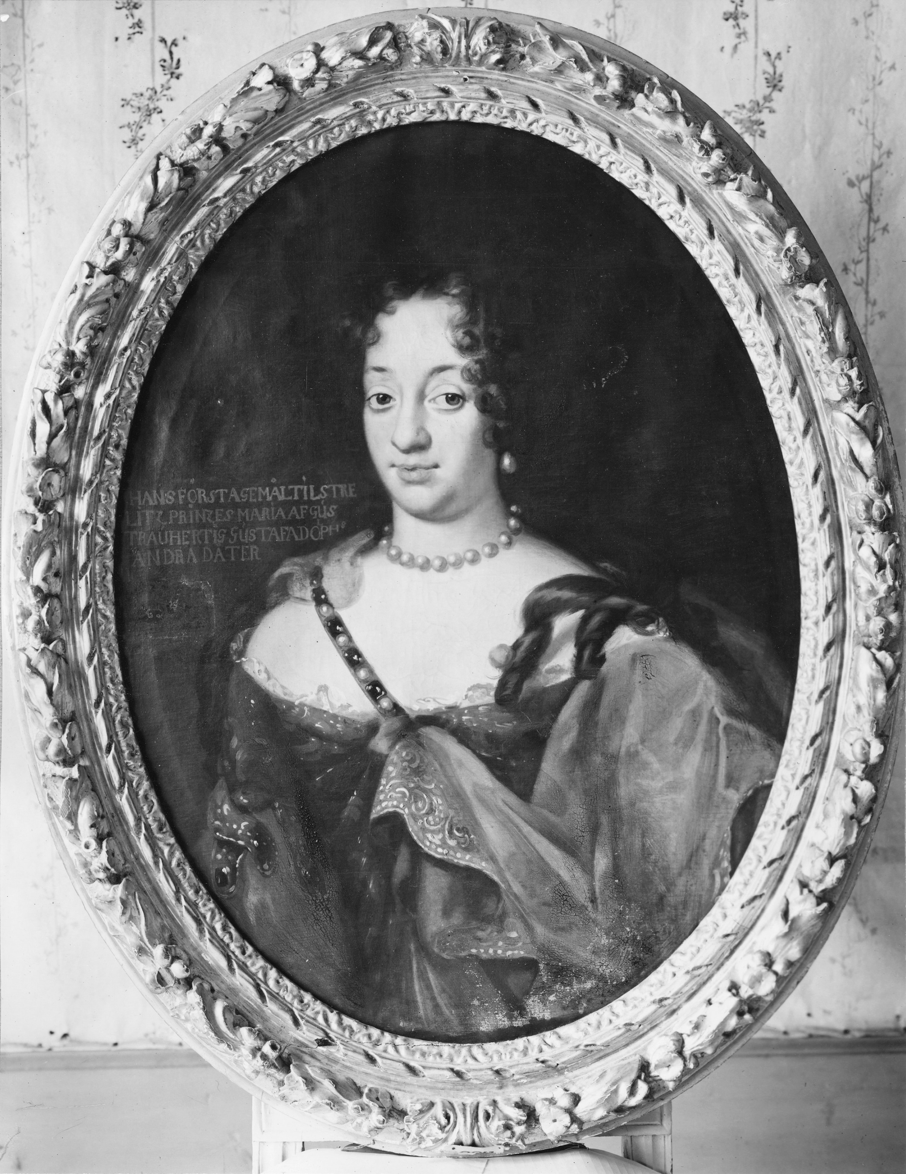 Maria, 1659-1701, prinsessa av Mecklenburg-Güstrow hertiginna av Mecklenburg-Strelit by David von Krafft