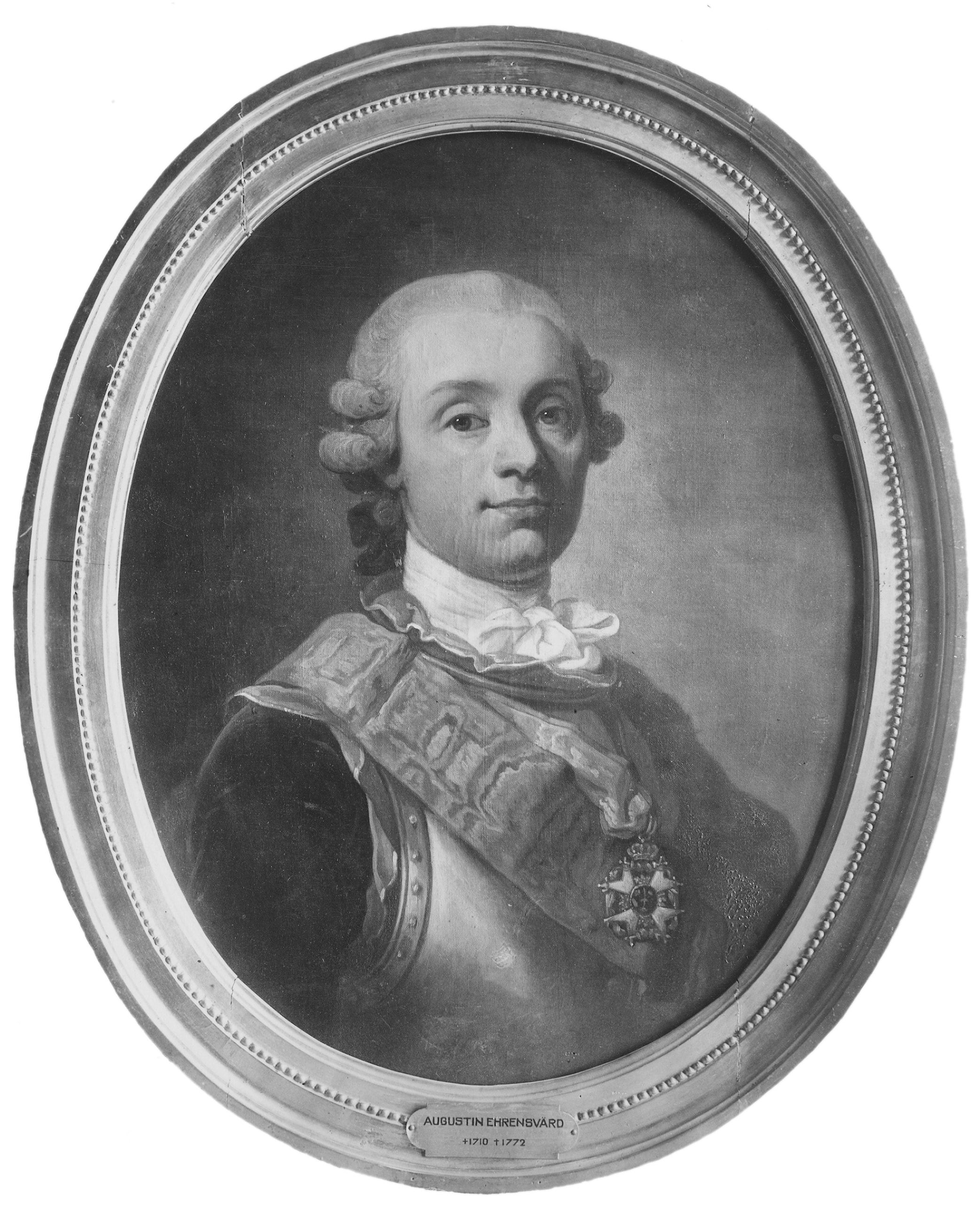 Augustin Ehrensvärd, 1710-1772, militär, greve by Olof Arenius