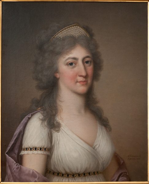 Hedvig Elisabet Charlotta, 1759–1818, drottning av Sverige by Adolf Ulrik Wertmüller