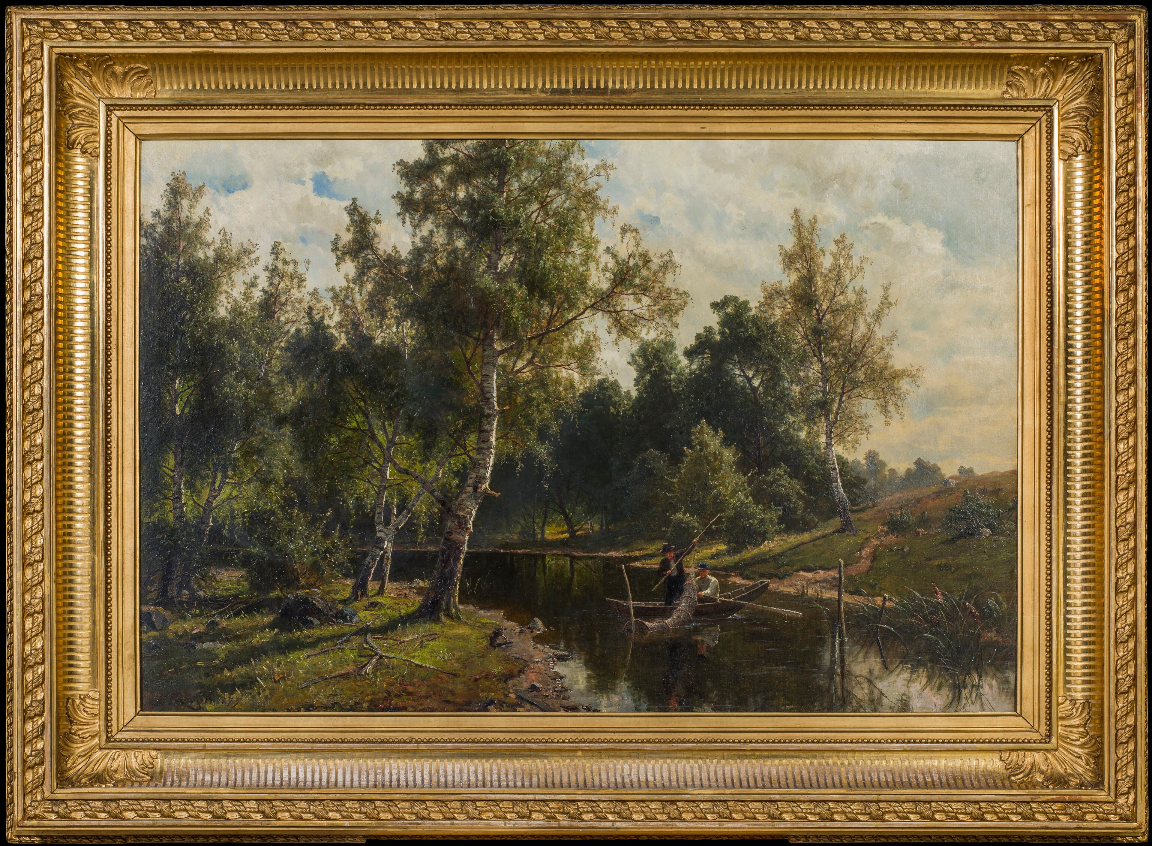 Fishing by Edvard Bergh