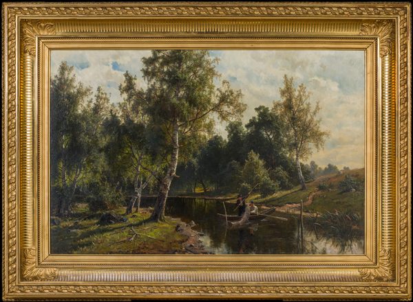 Fishing by Edvard Bergh