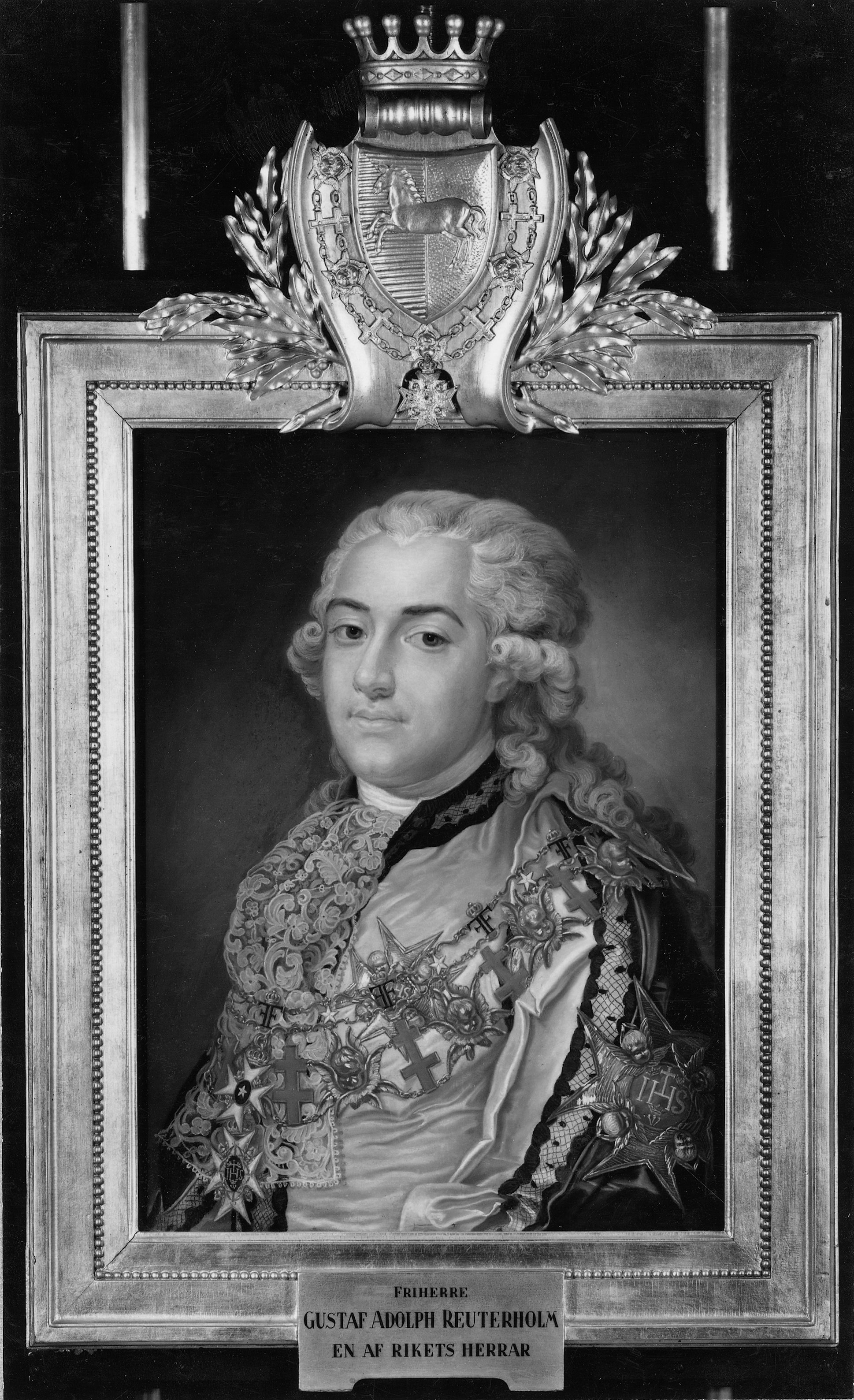 Gustaf Adolf Reuterholm (1756-1813), friherre, överkammarherre, en av Rikets Herrar, president by Jonas Forsslund