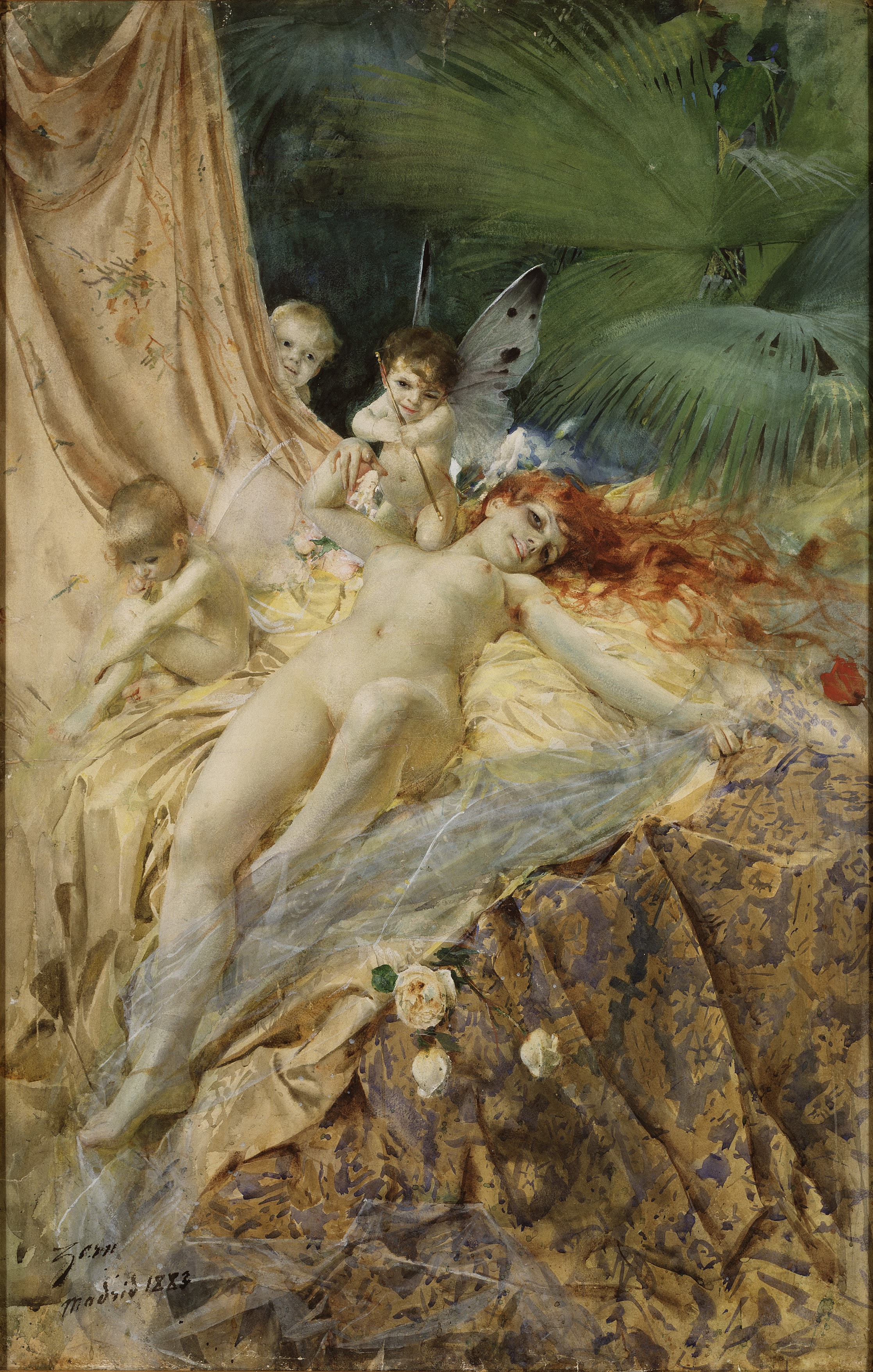 Love nymph by Anders Zorn