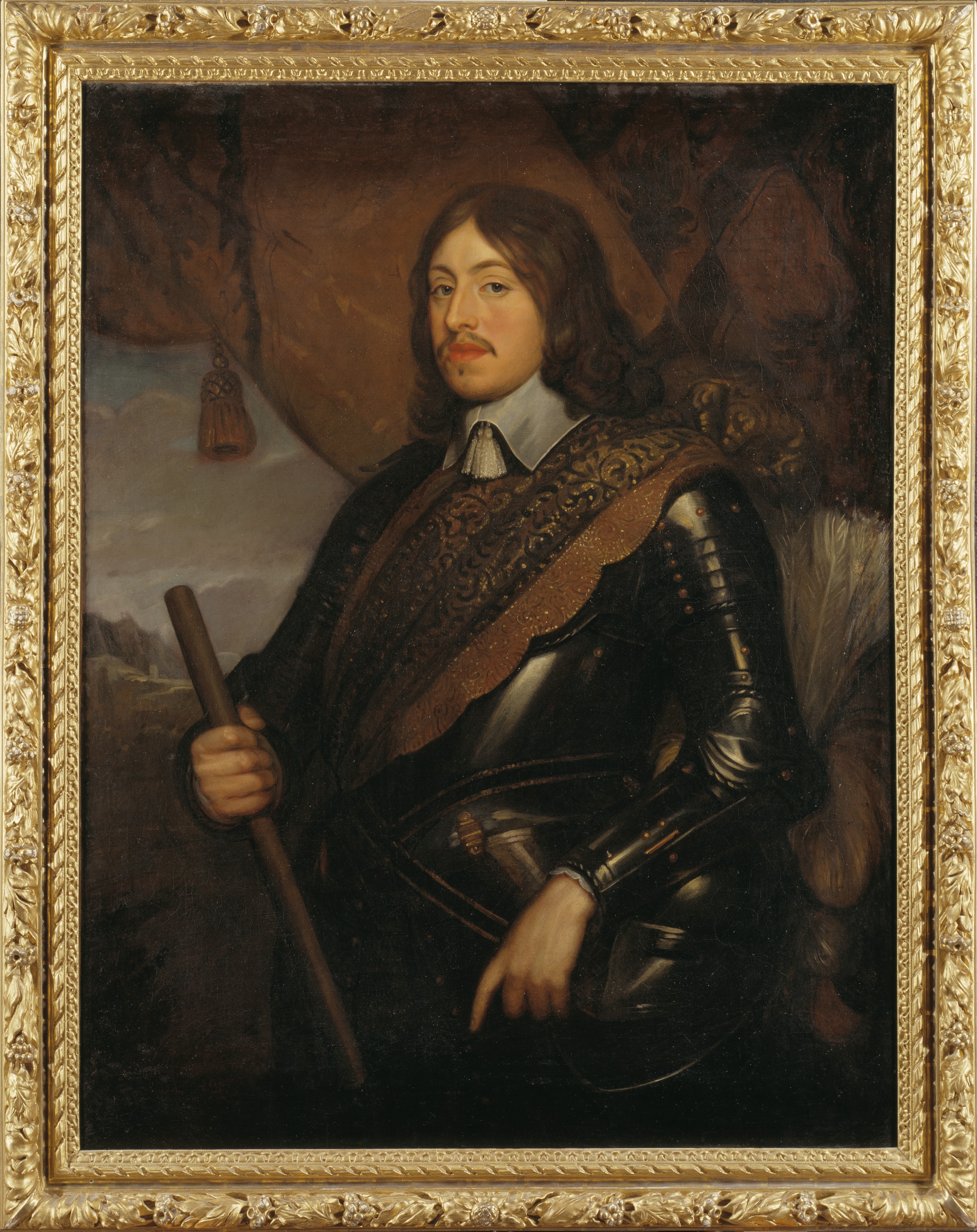 Karl X Gustav (1622-1660) pfalzgreve av Zweibrücken, kung av Sverige by David Beck