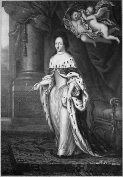 Ulrika Eleonora d.ä. (1656-1693) by David Klöcker Ehrenstrahl