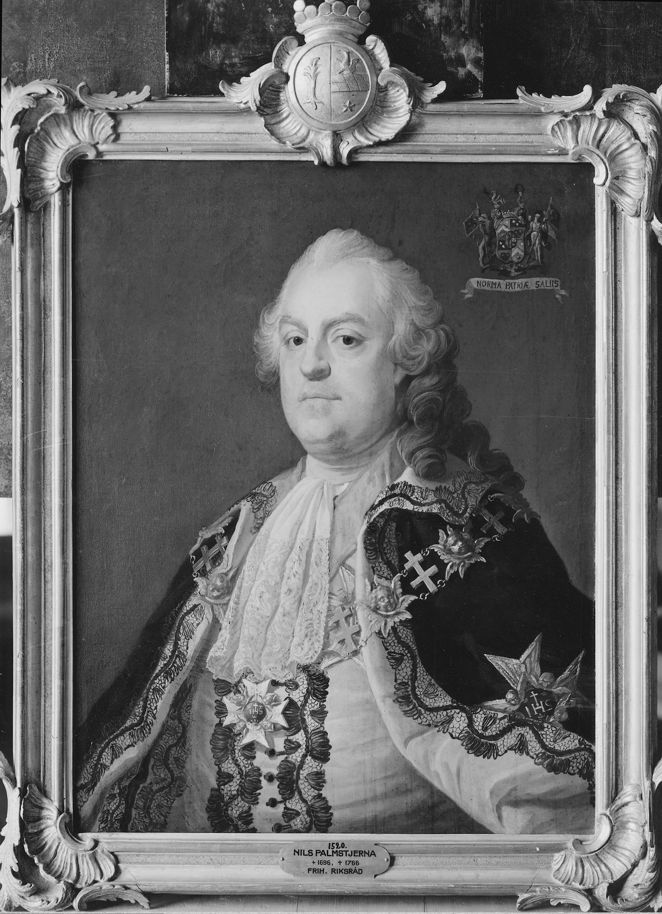 Nils Palmstierna, 1696-1766 by Olof Arenius