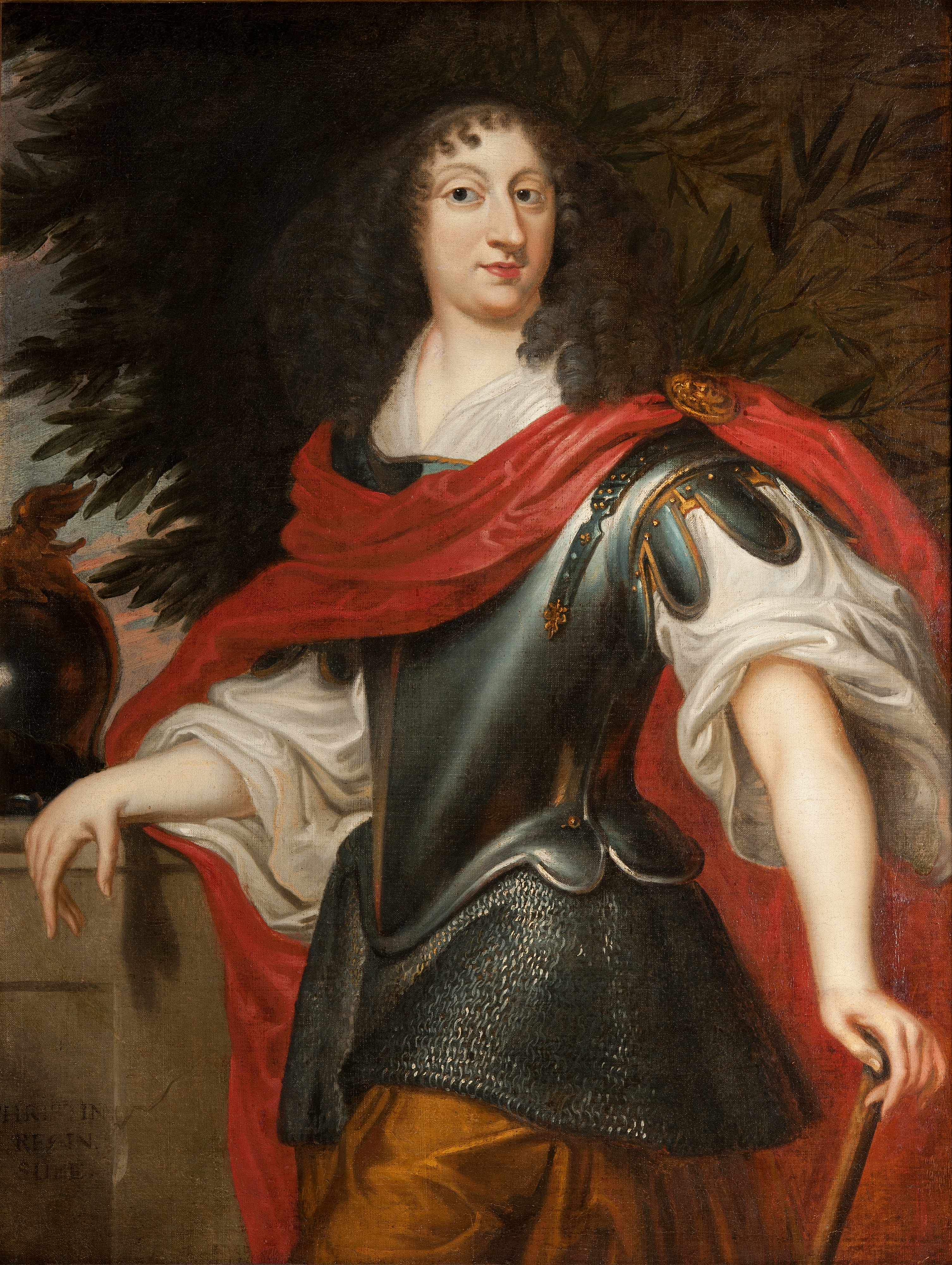 Queen Christina as Minerva by Justus van Egmont