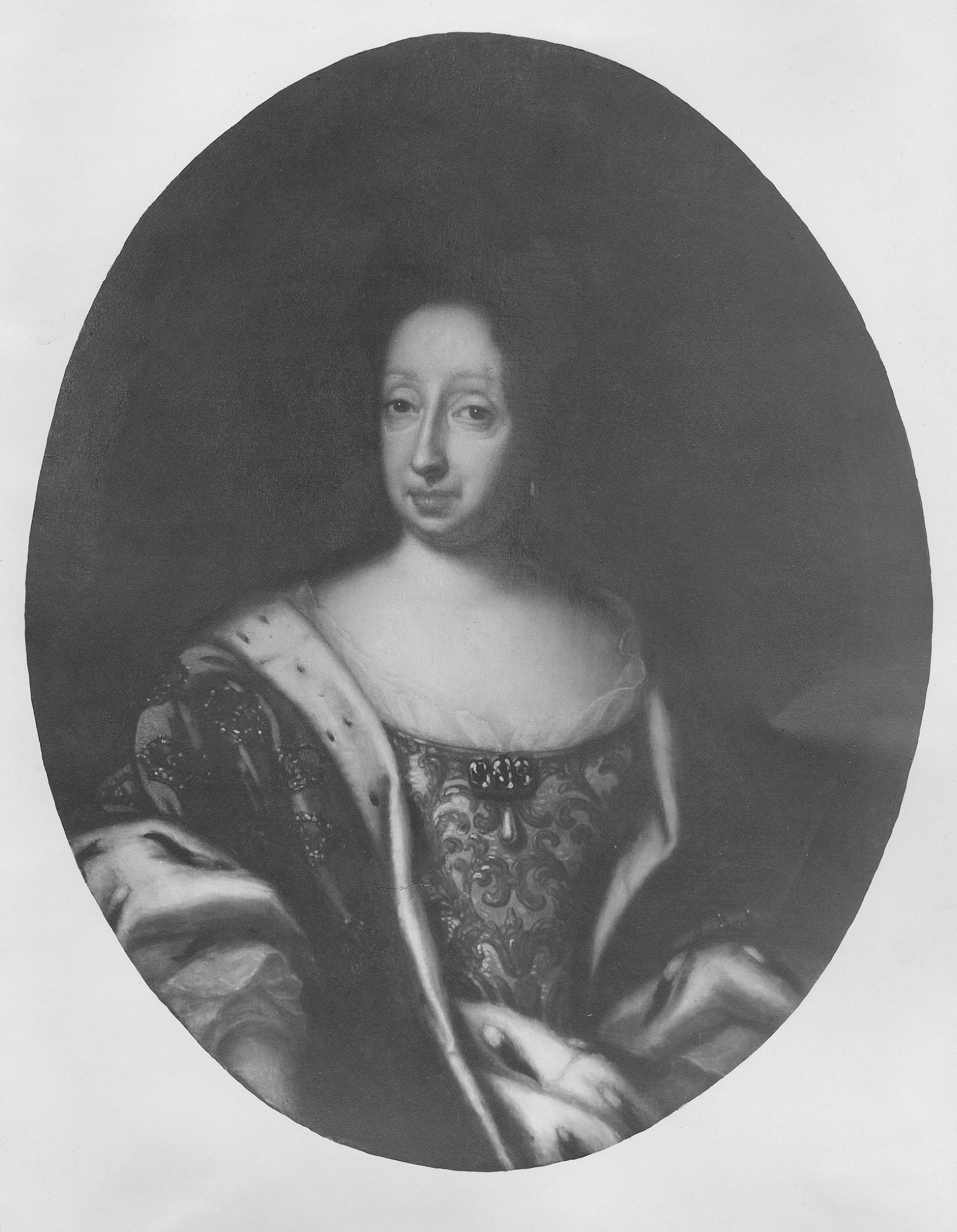 Hedvig Eleonora, 1636-1715, drottning av Sverige prinsessa av Holstein-Gottorp by David von Krafft