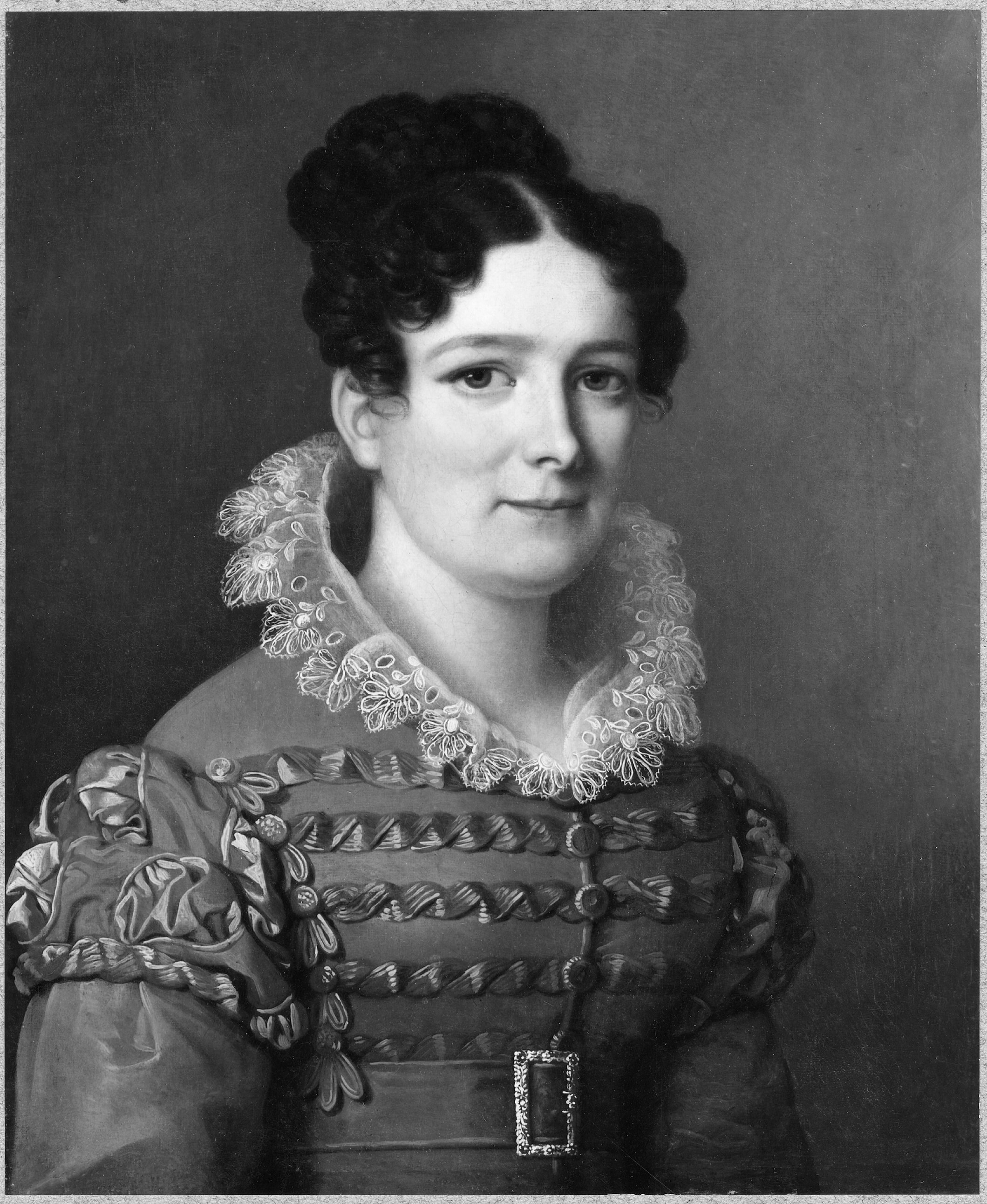 Fredrika Dorotea Vilhelmina av Baden (1781-1826), Sveriges drottning by Franz Seraph Stirnbrand