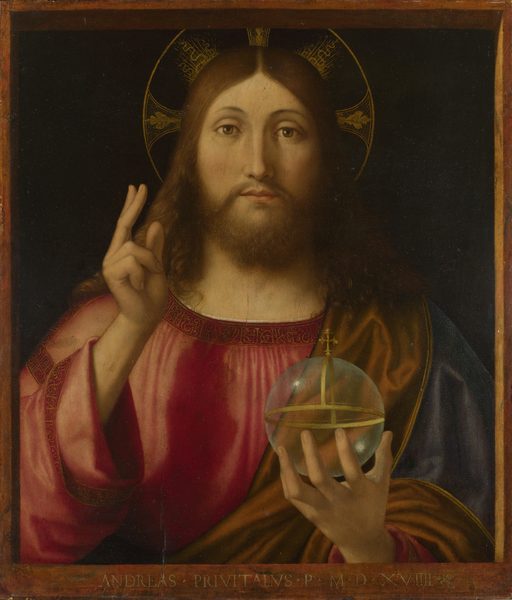 Salvator Mundi by Andrea Previtali