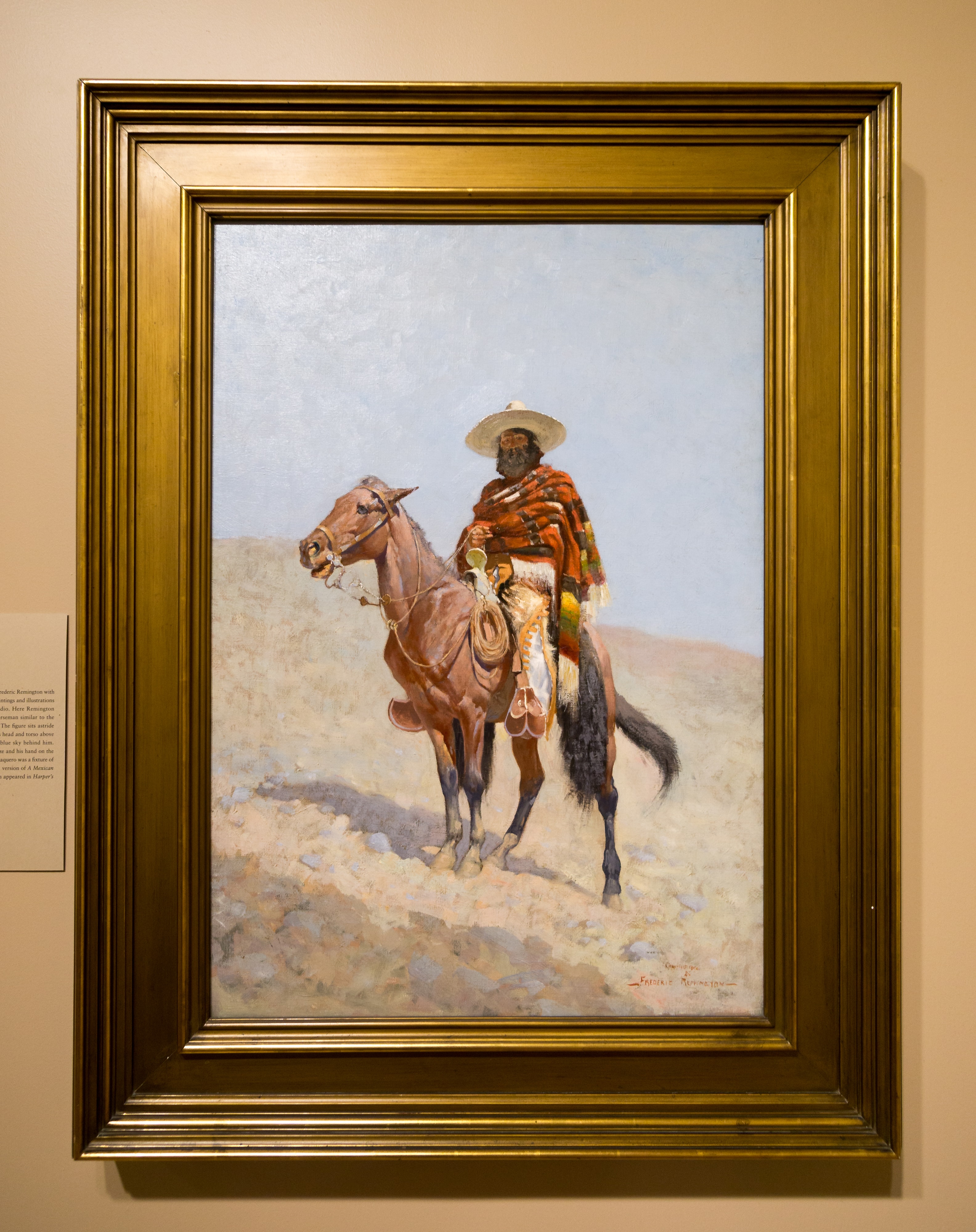 A Mexican Vaquero by Frederic Remington
