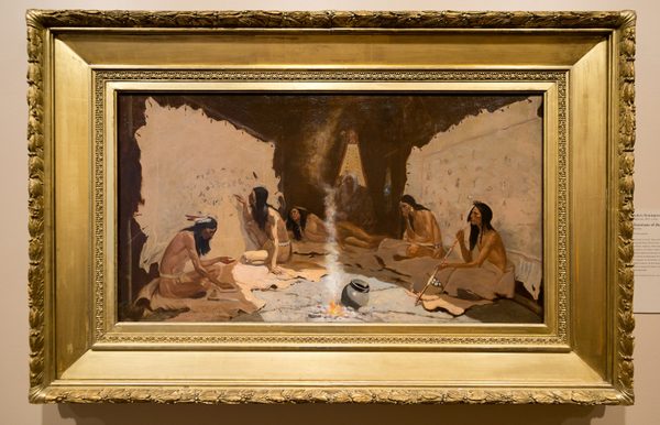 Historians of the Tribe by Frederic Remington