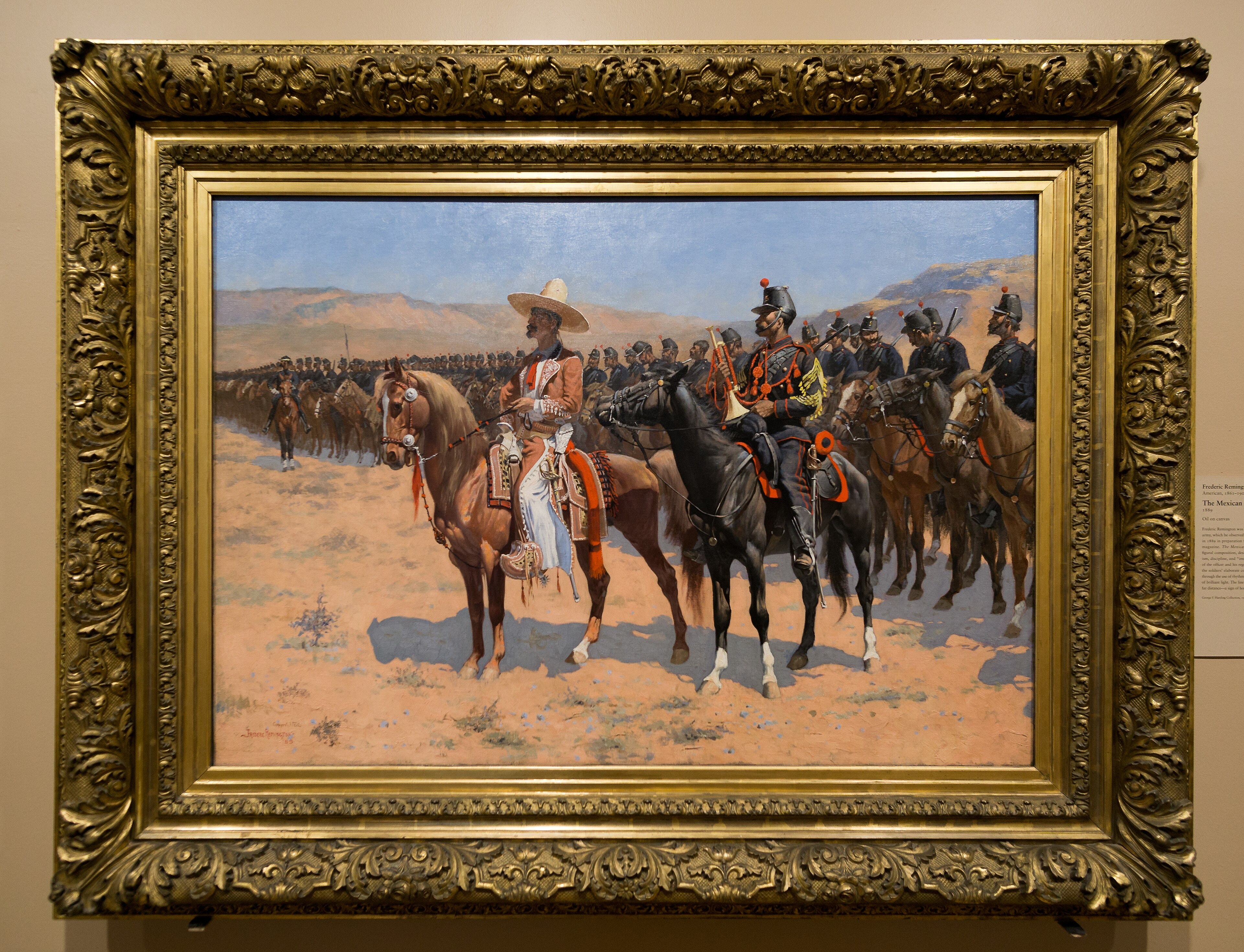 The Mexican Major by Frederic Remington