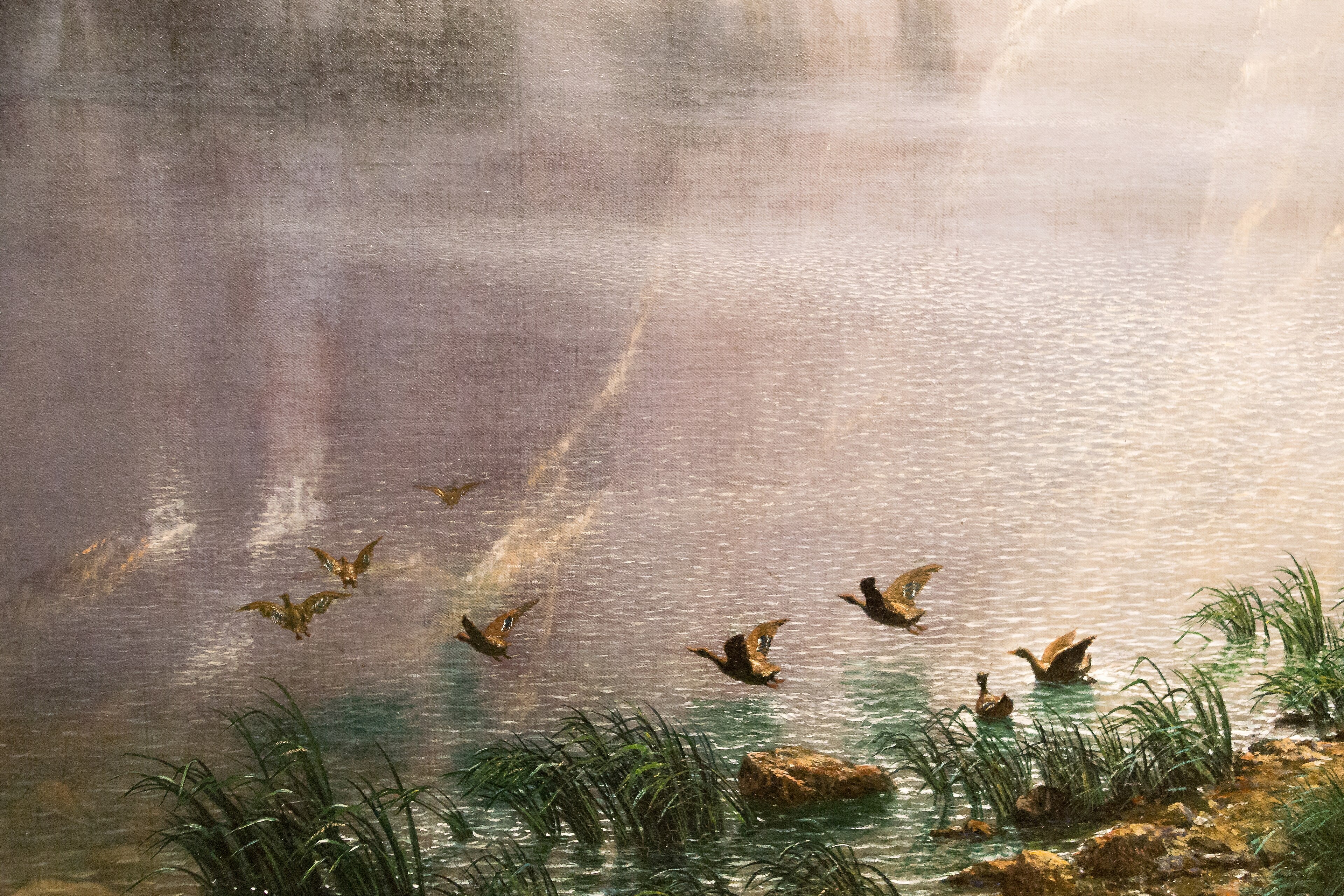 Among the Sierra Nevada, California by Albert Bierstadt