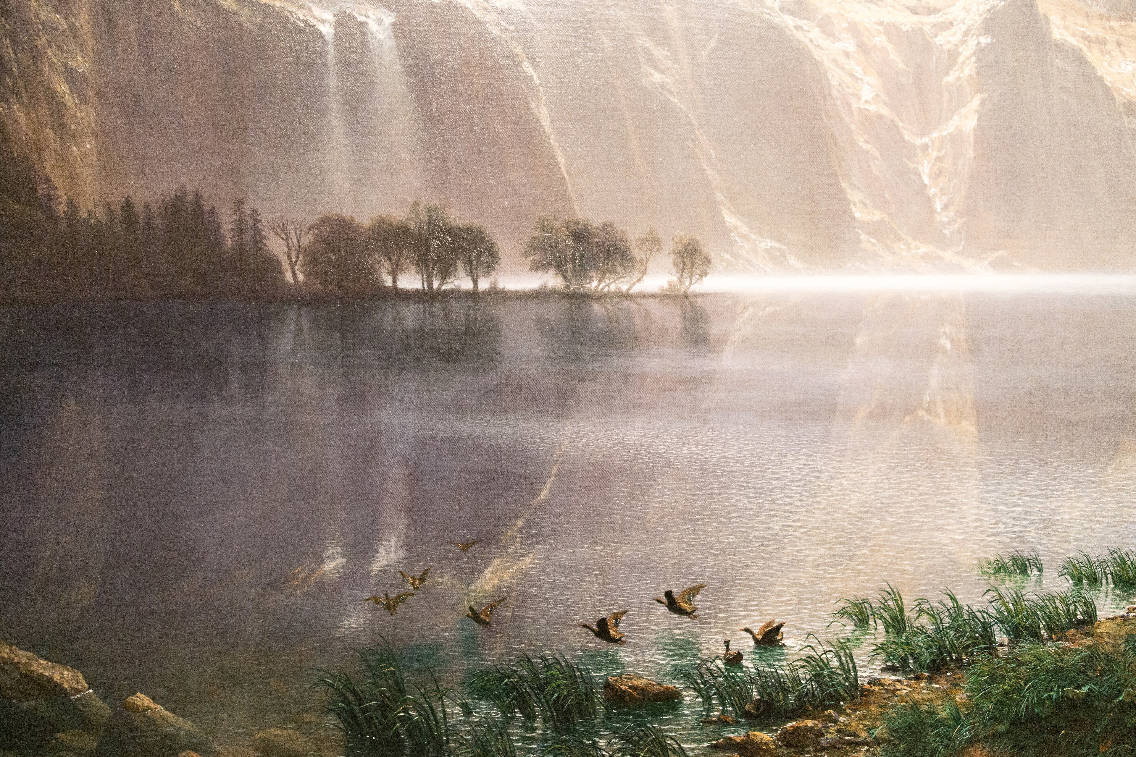 Among the Sierra Nevada, California by Albert Bierstadt