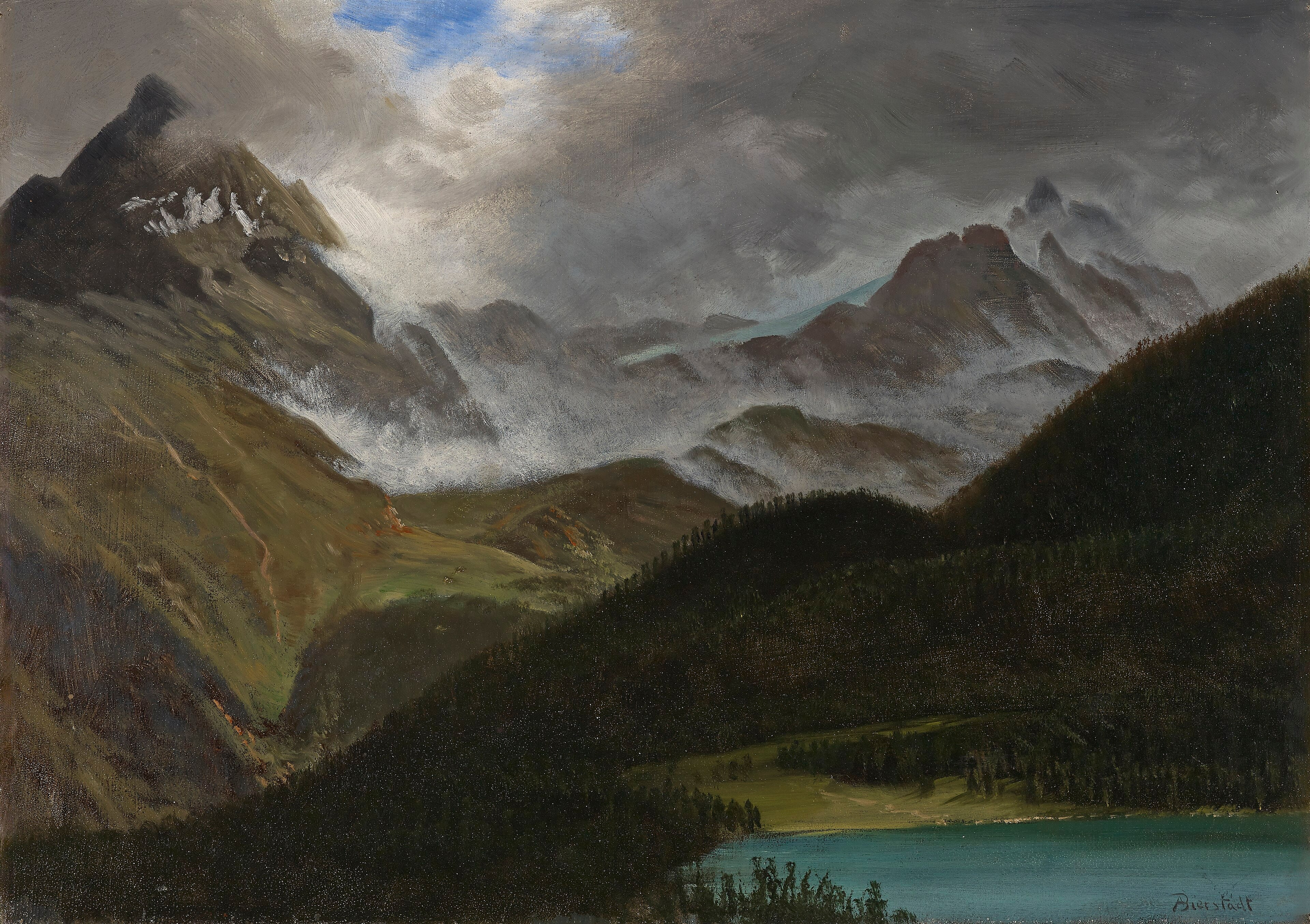 Landscape by Albert Bierstadt