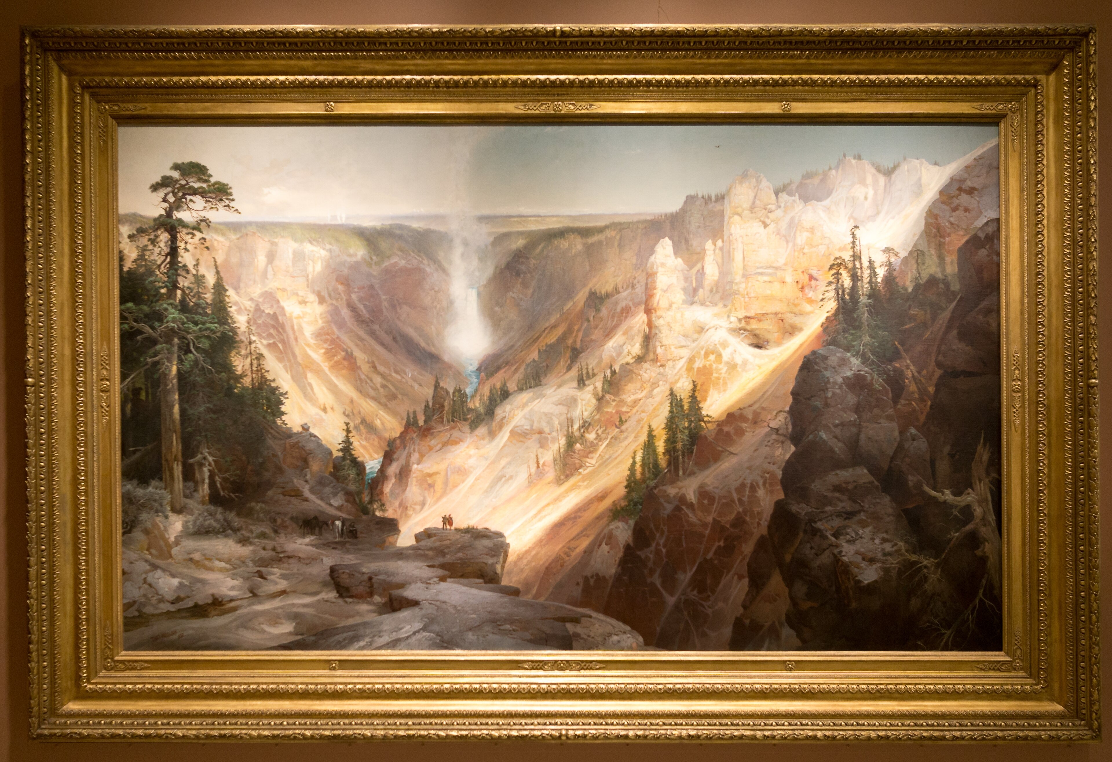 The Grand Canyon of the Yellowstone by Thomas Moran