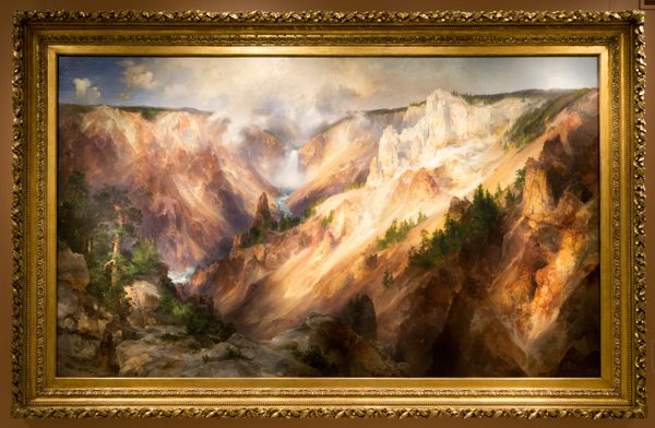 The Grand Canyon of the Yellowstone by Thomas Moran