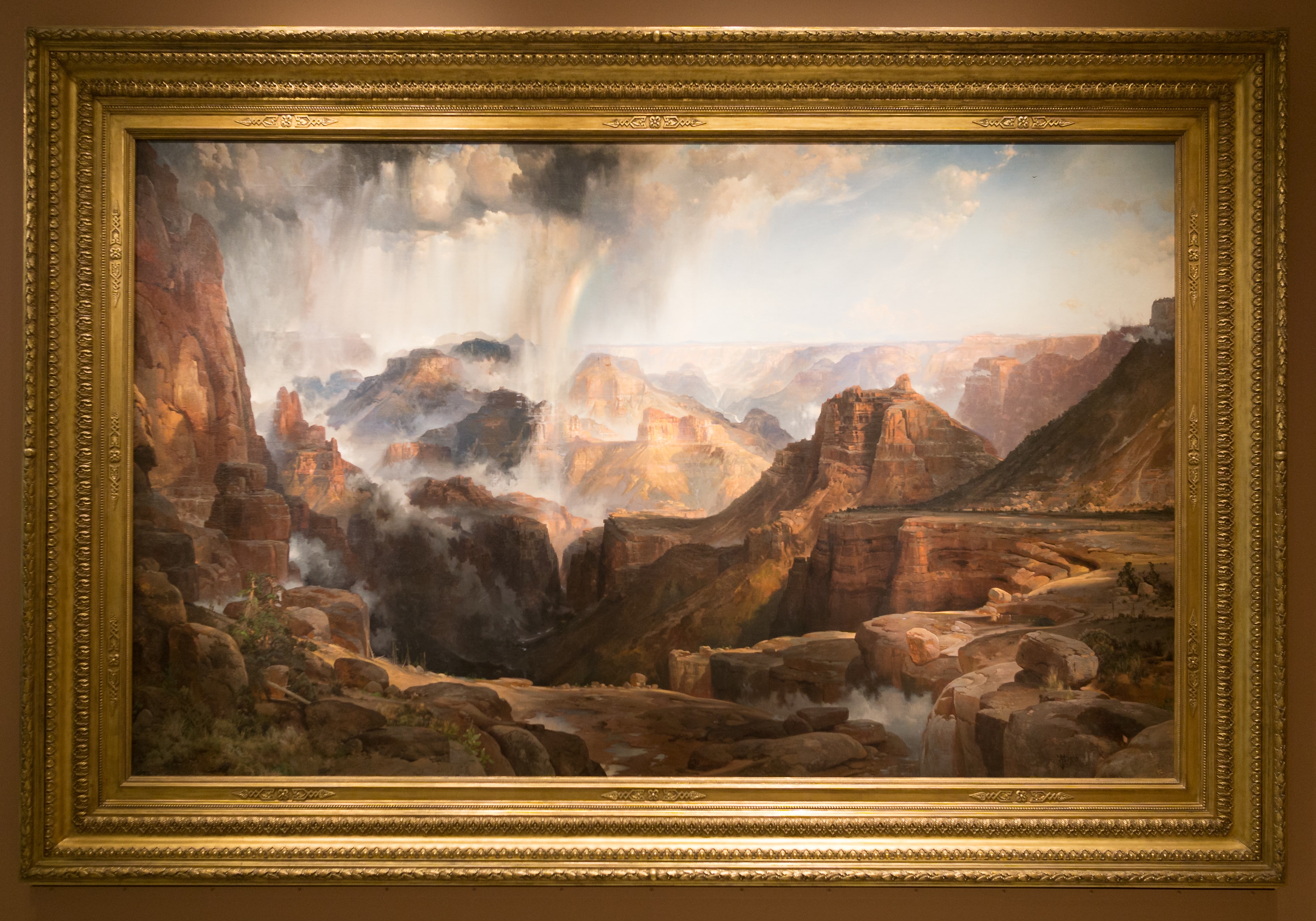 The Grand Canyon of the Yellowstone by Thomas Moran