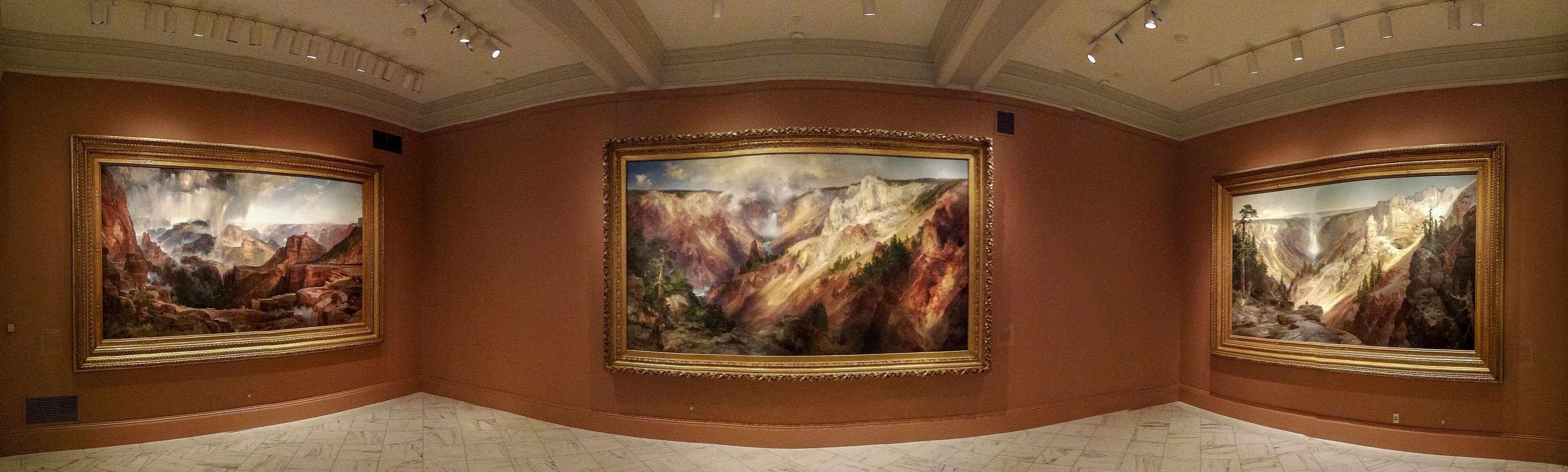 Smithsonian-Moran-The Grand Canyon of the Yellowstone-The Chasm of the Colorado-142517 by Thomas Moran