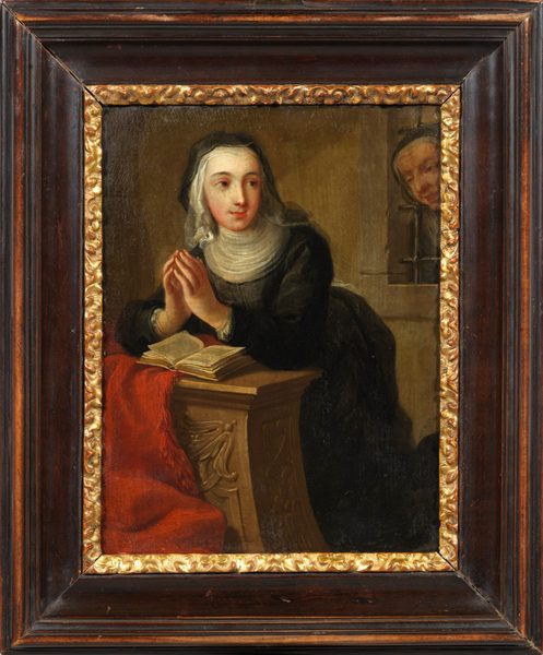 Kneeling nun by Martin van Meytens