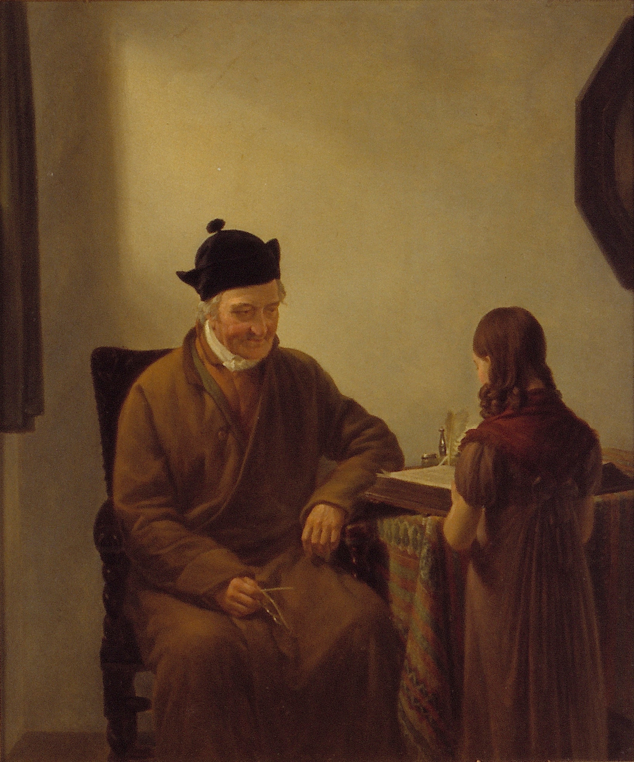 The Bible Reading by George Adam Schmidt Rijksdienst voor het Cultureel Erfgoed B1537 by George Adam Schmidt