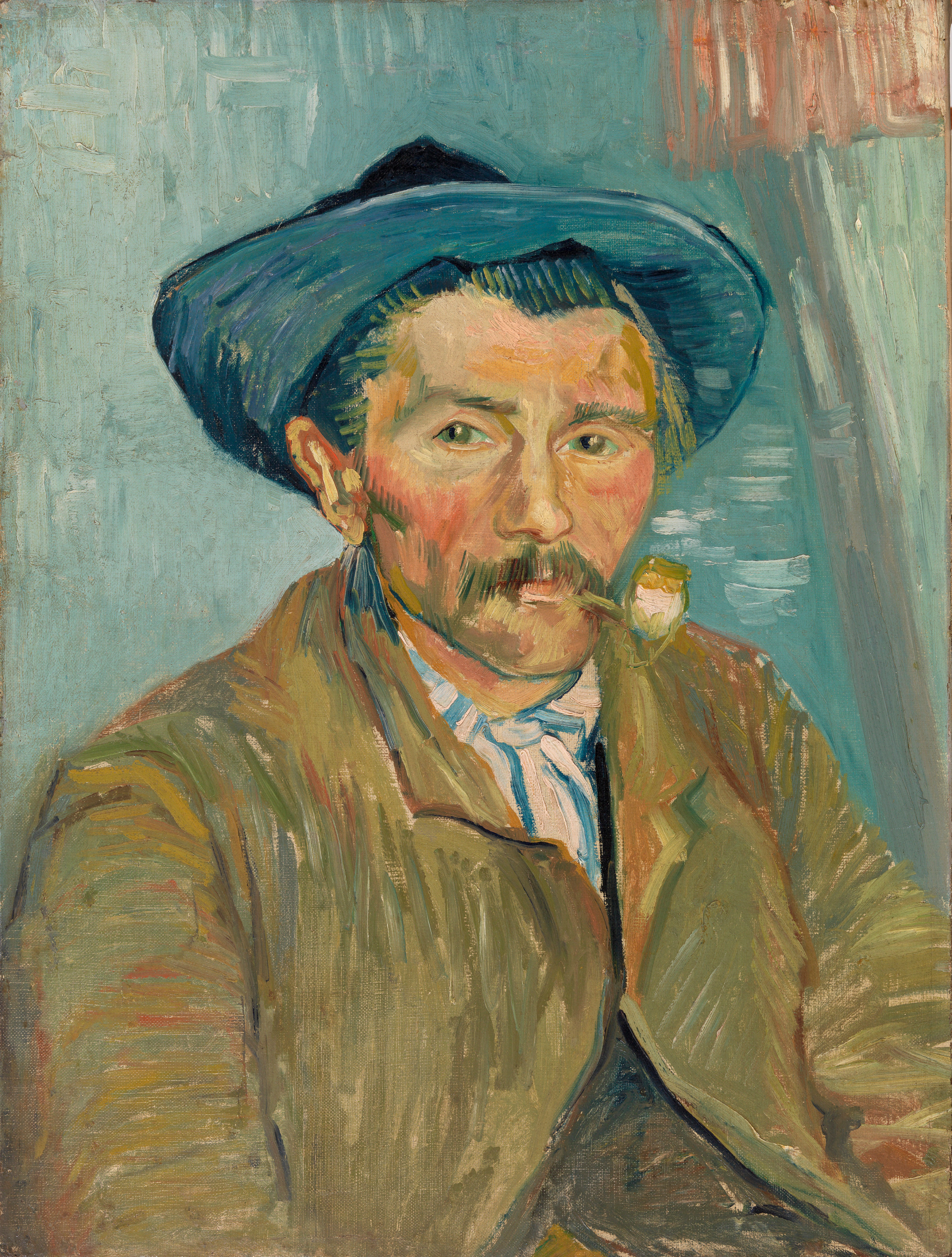 The Smoker, 1888-12, by Vincent van Gogh