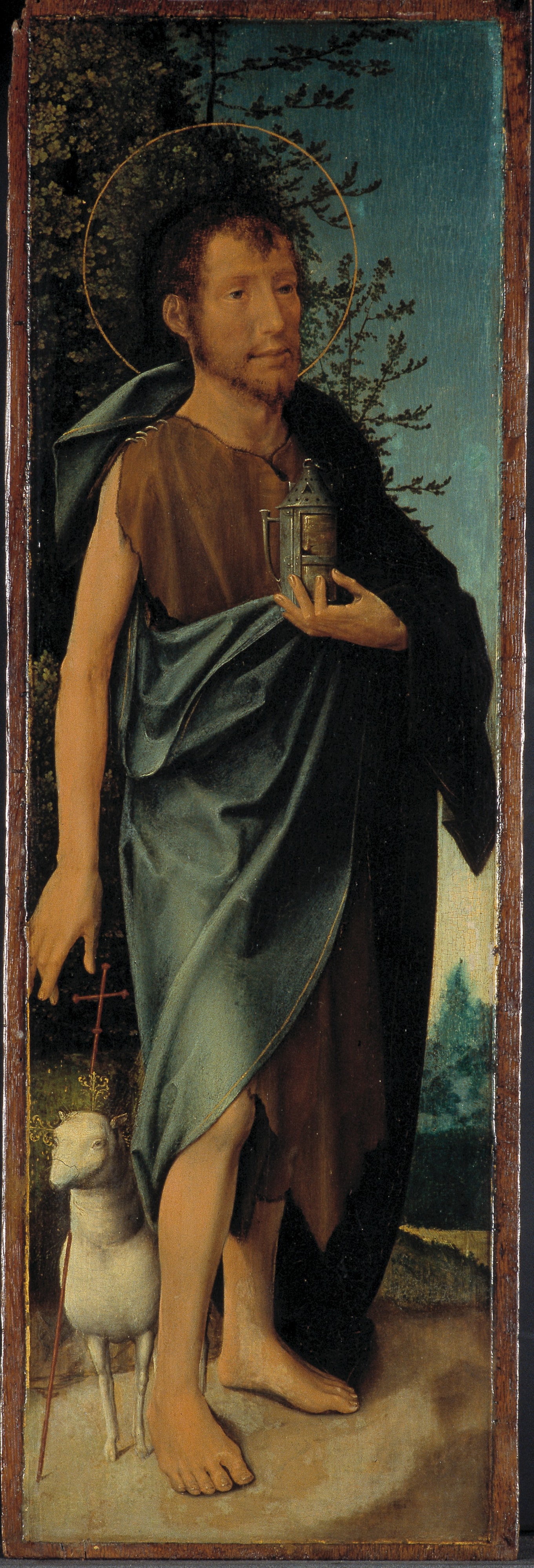 Johannes de Doper by Jan Provoost